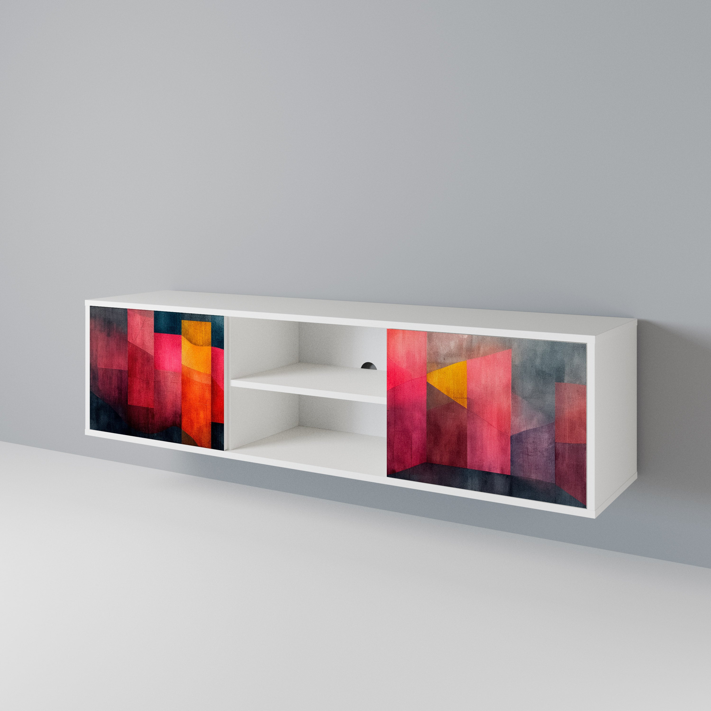 COLORFUL SOUNDS 2-Door TV Cabinet