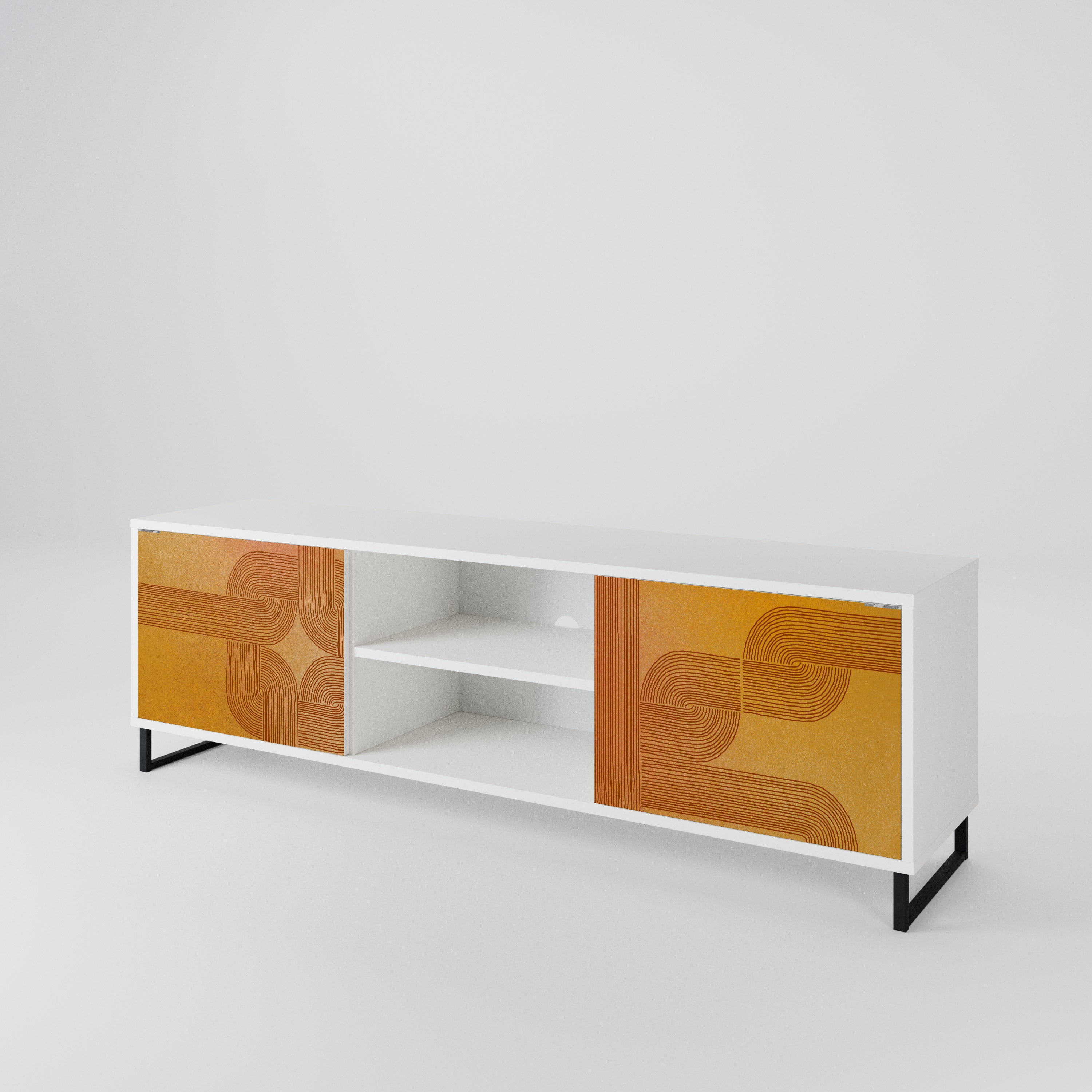 STRENGTHENING RELATION 2-Door TV Cabinet