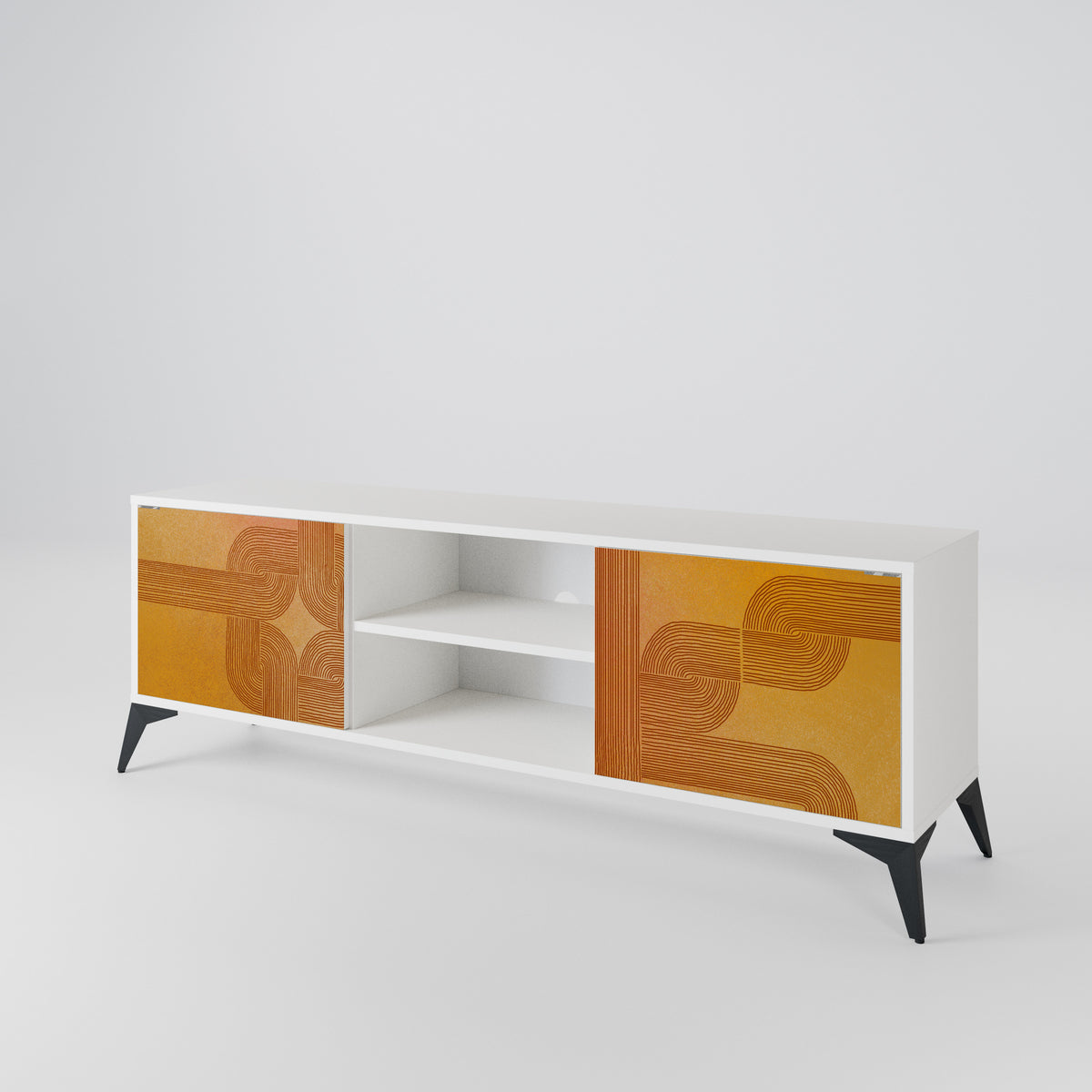 STRENGTHENING RELATION 2-Door TV Cabinet