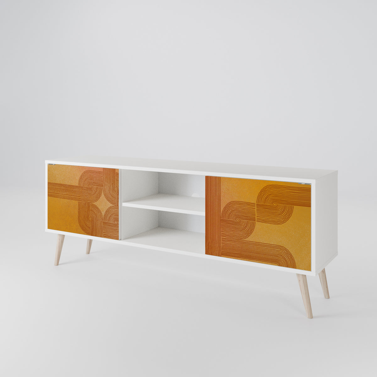 STRENGTHENING RELATION 2-Door TV Cabinet