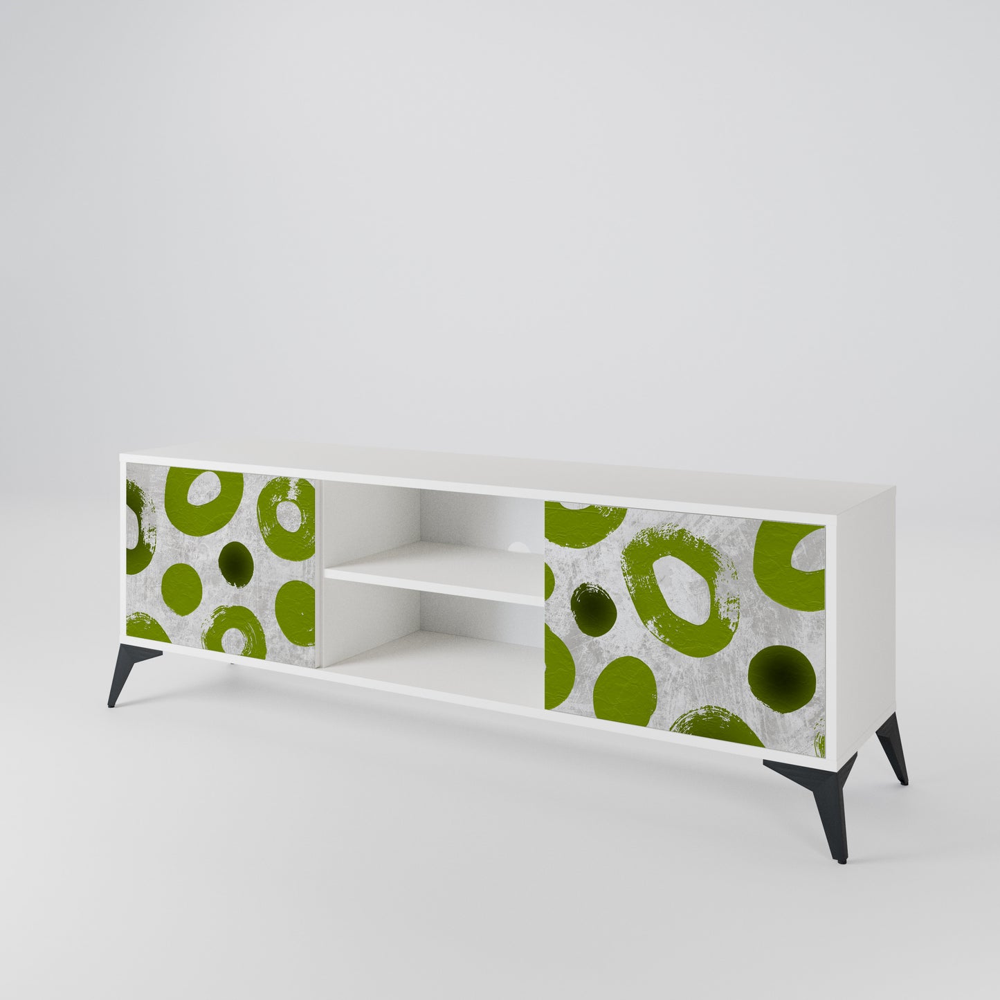 GREEN RHAPSODY 2-Door TV Cabinet