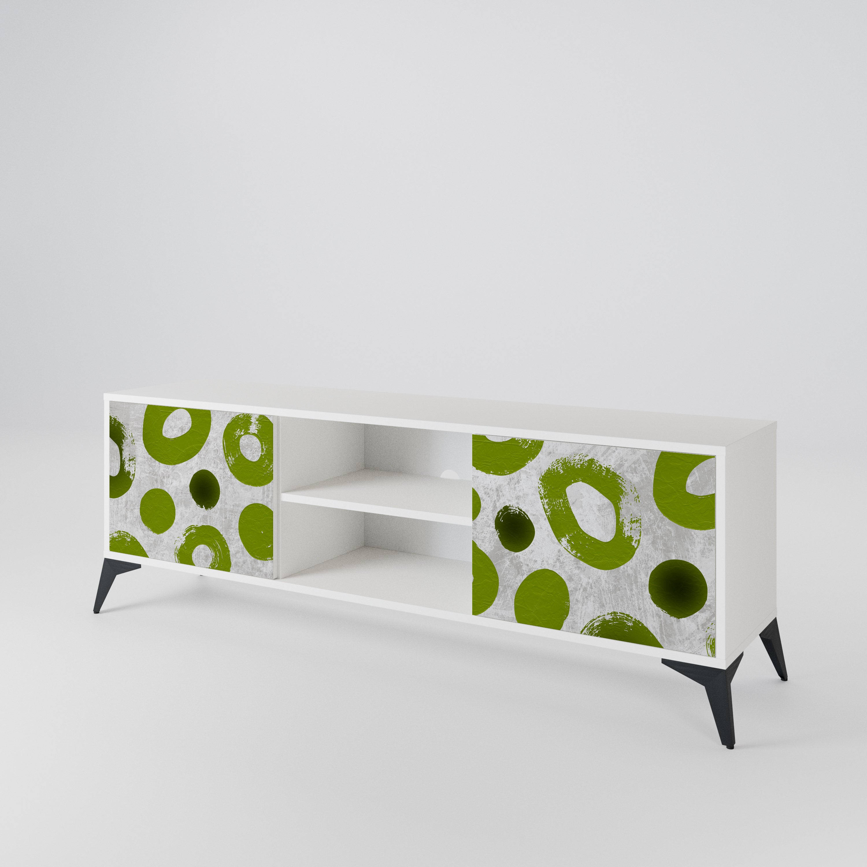 GREEN RHAPSODY 2-Door TV Cabinet