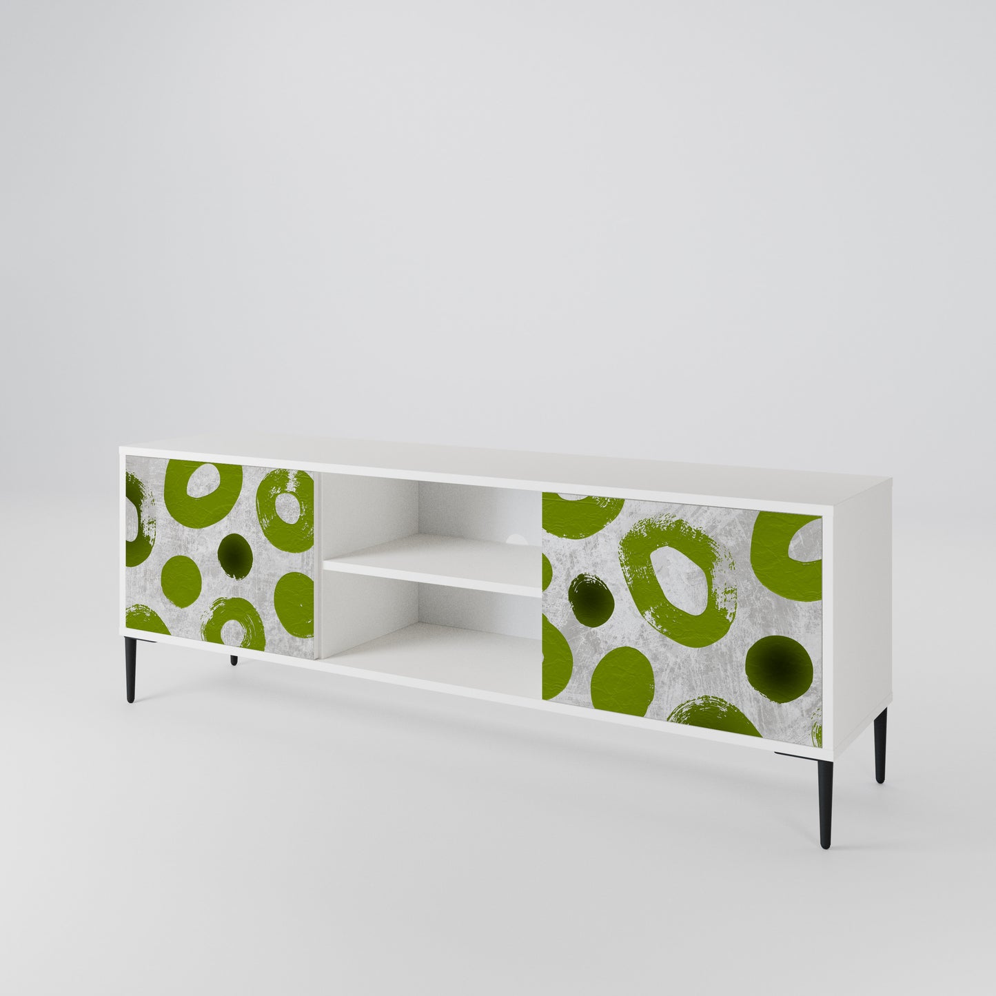 GREEN RHAPSODY 2-Door TV Cabinet