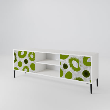 GREEN RHAPSODY 2-Door TV Cabinet