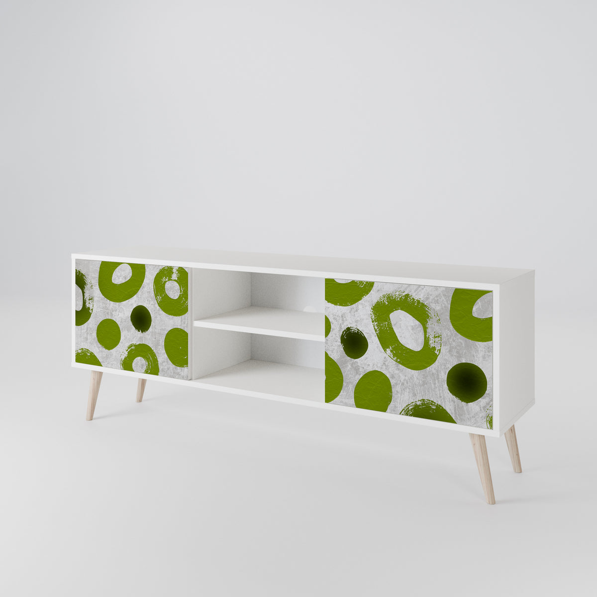 GREEN RHAPSODY 2-Door TV Cabinet