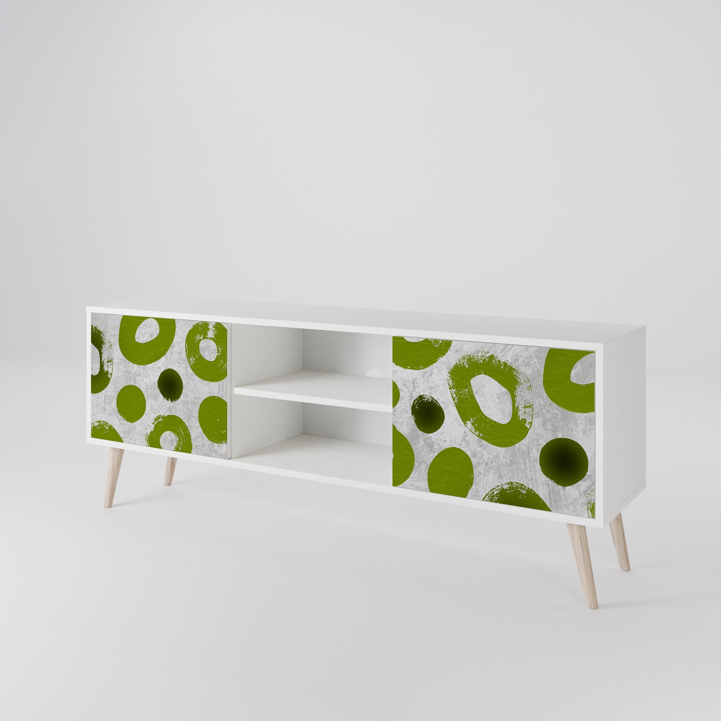 GREEN RHAPSODY 2-Door TV Cabinet