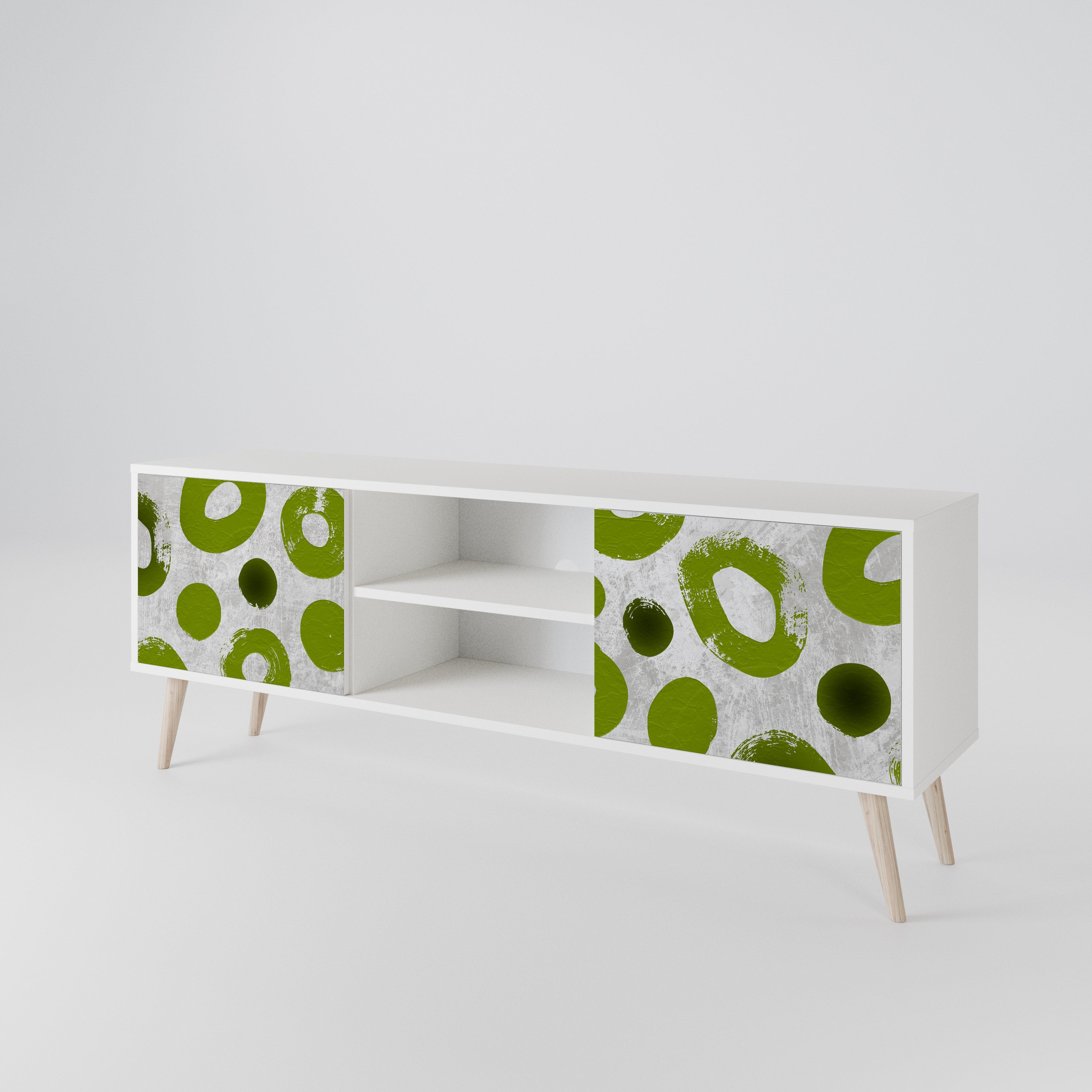 GREEN RHAPSODY 2-Door TV Cabinet