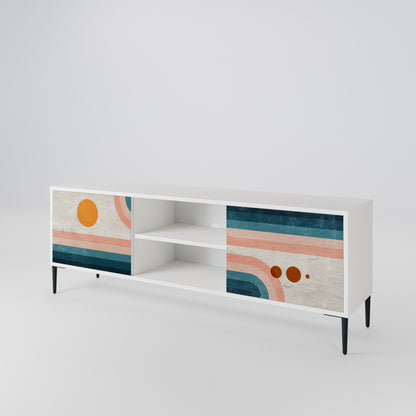 TWO HALVES 2-Door TV Cabinet