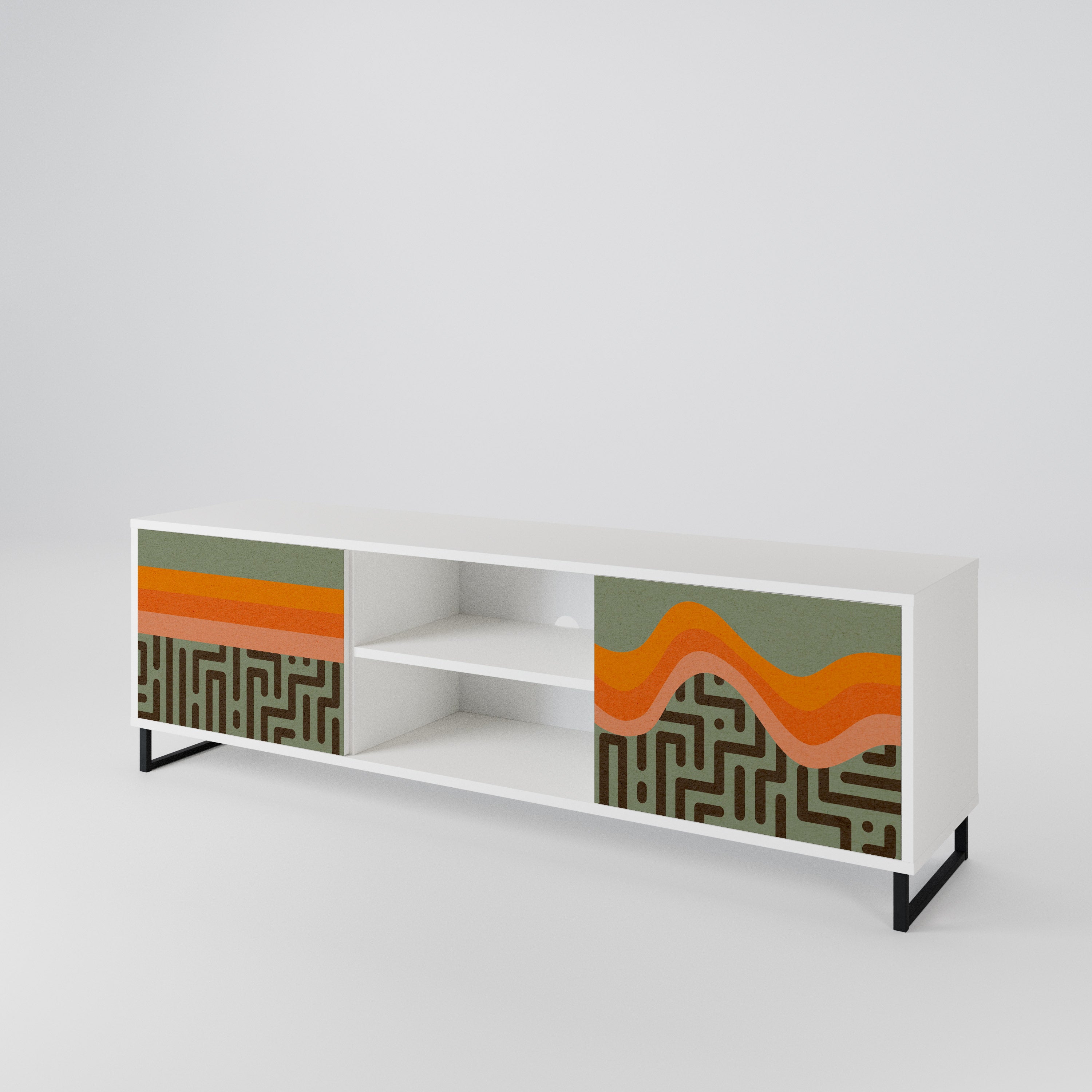 SIMPLE SOLUTIONS 2-Door TV Cabinet