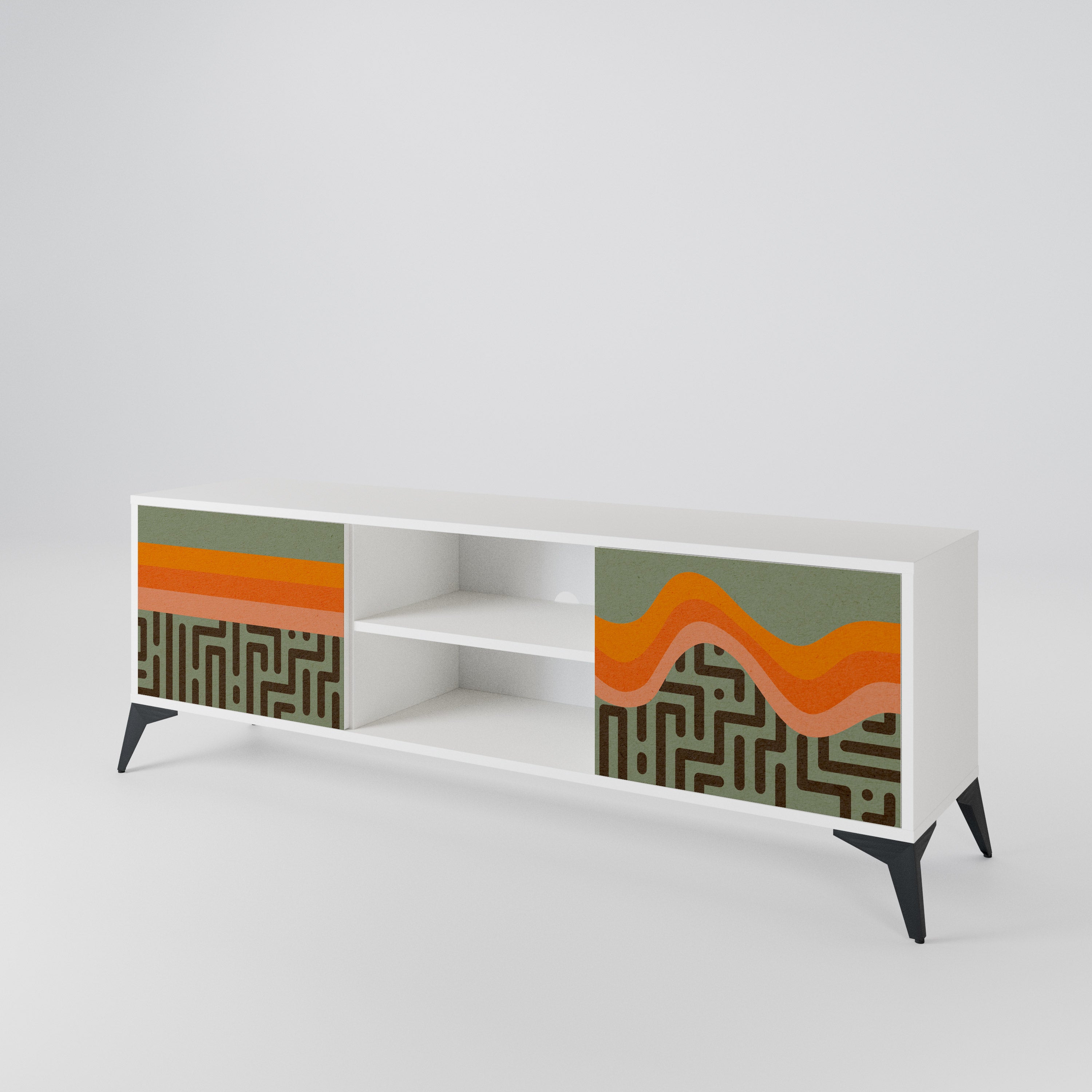 SIMPLE SOLUTIONS 2-Door TV Cabinet