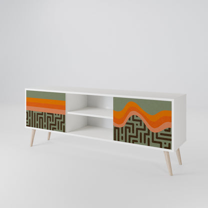 SIMPLE SOLUTIONS 2-Door TV Cabinet