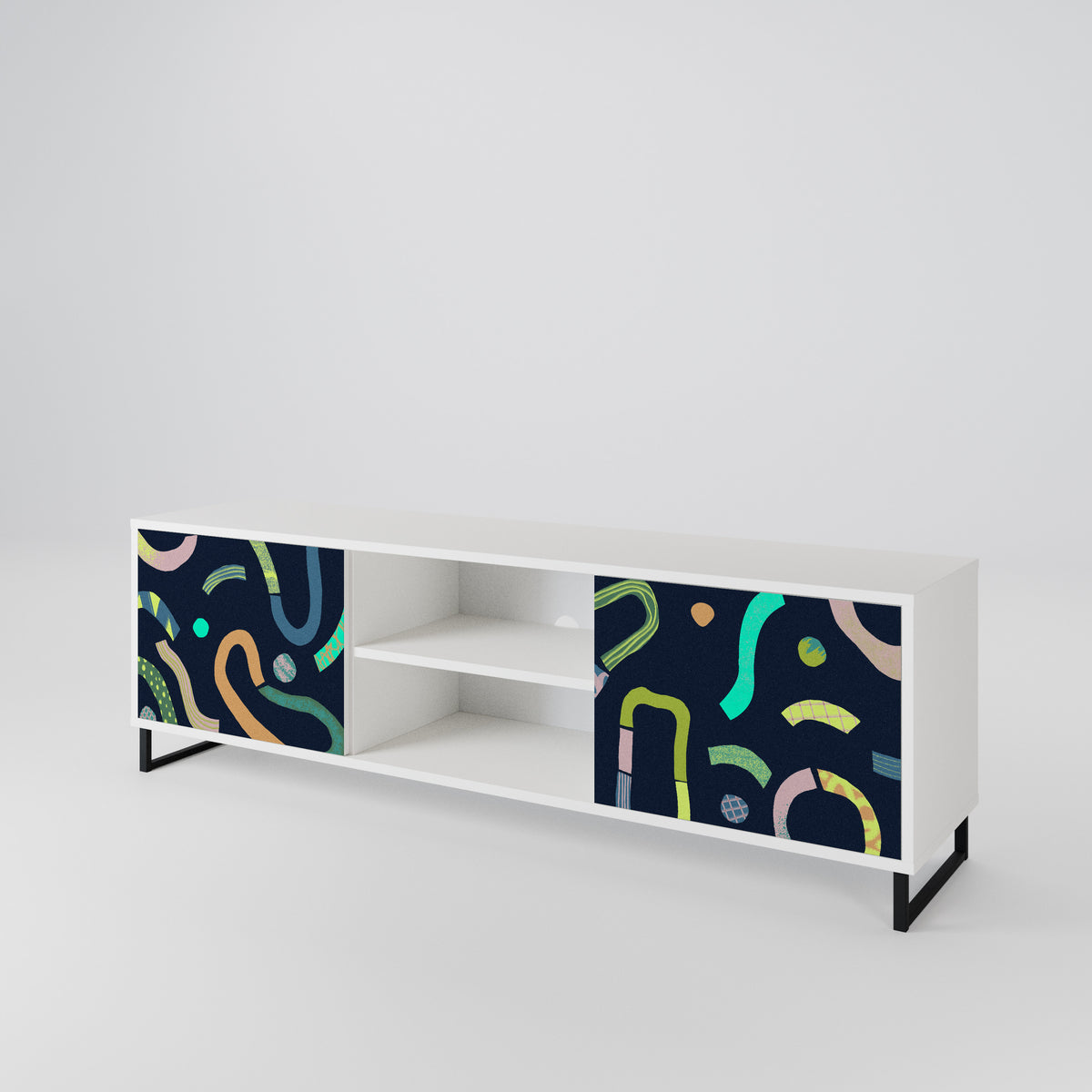 CONTRAST DANCE 2-Door TV Cabinet