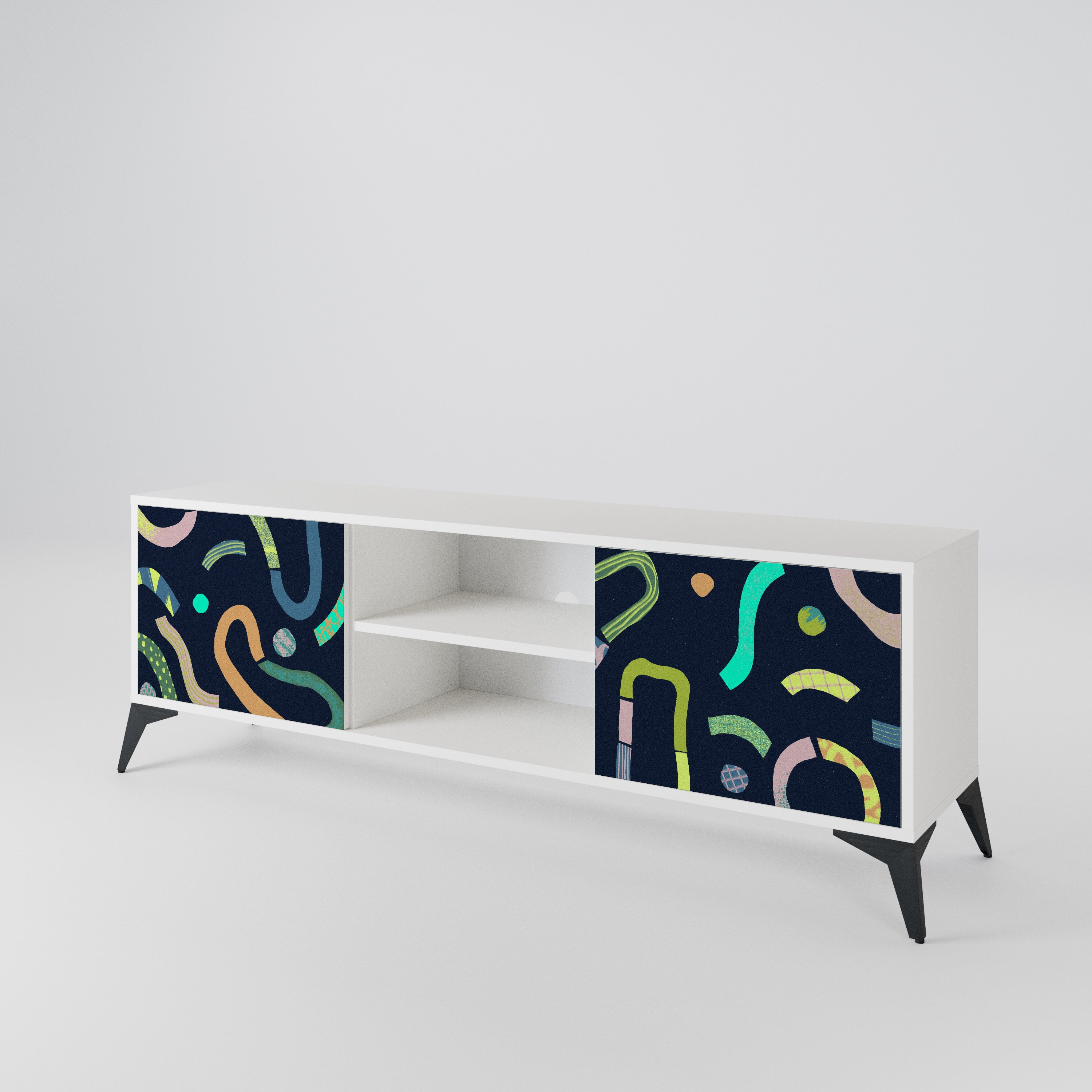 CONTRAST DANCE 2-Door TV Cabinet
