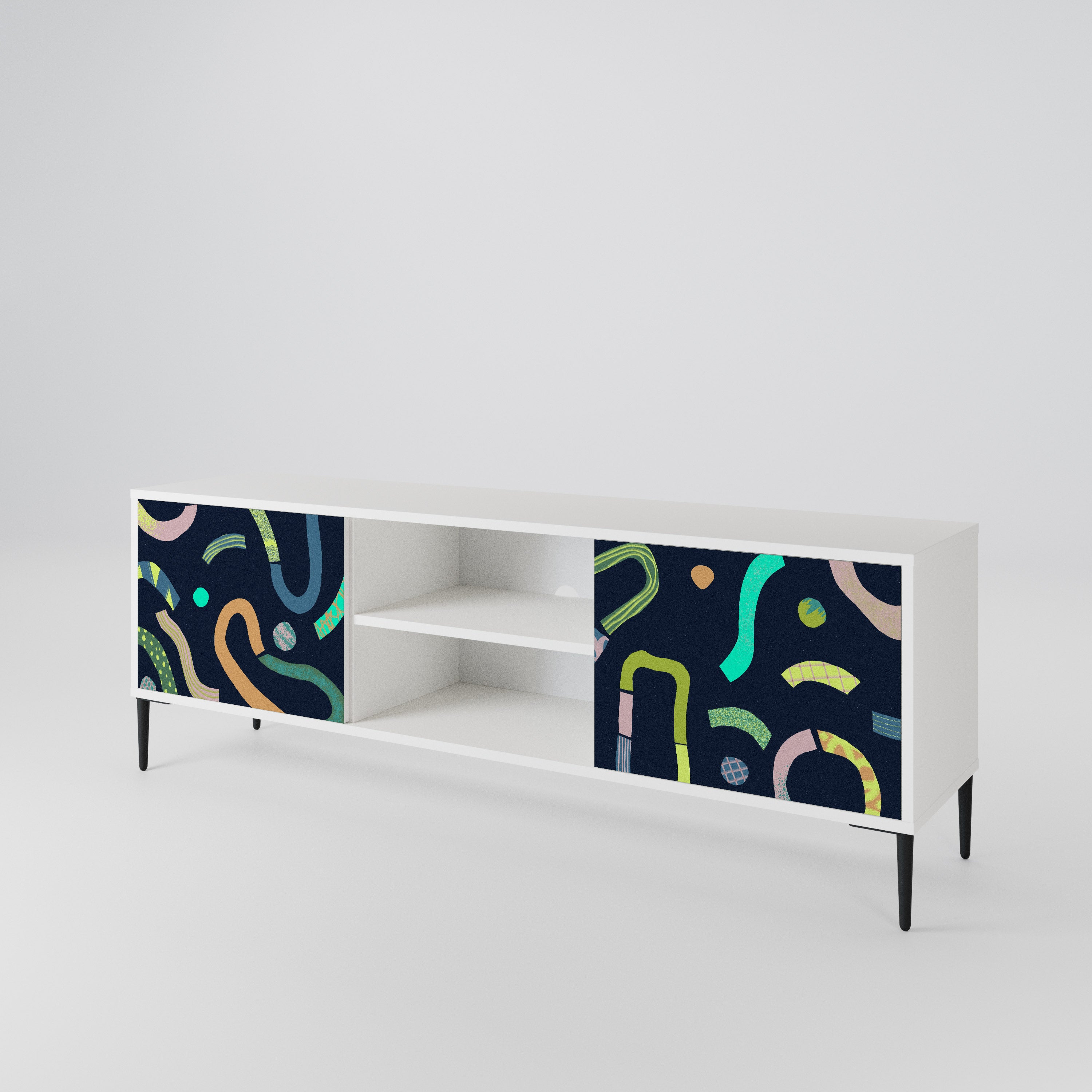 CONTRAST DANCE 2-Door TV Cabinet