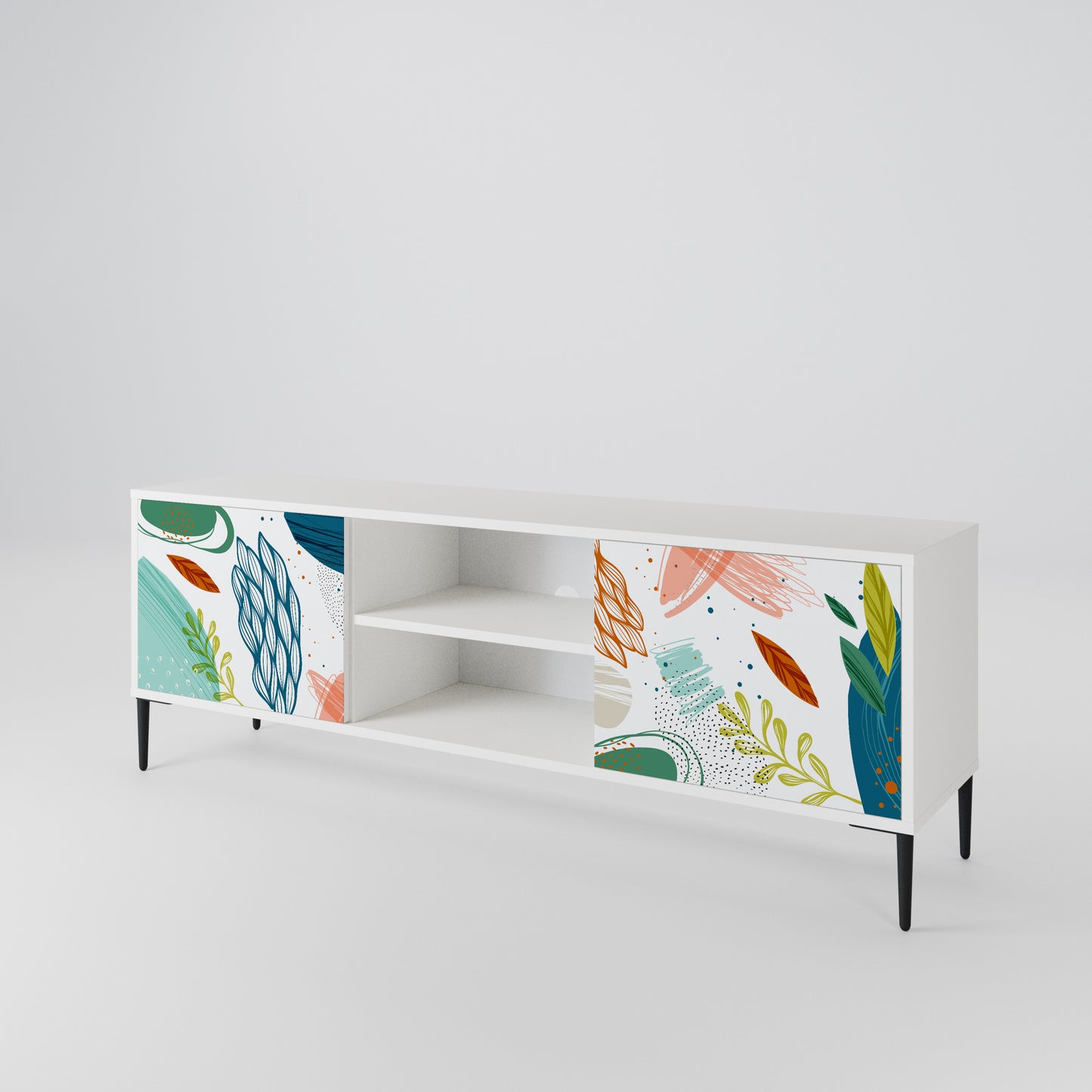 BOTANICAL HURRICANE 2-Door TV Cabinet
