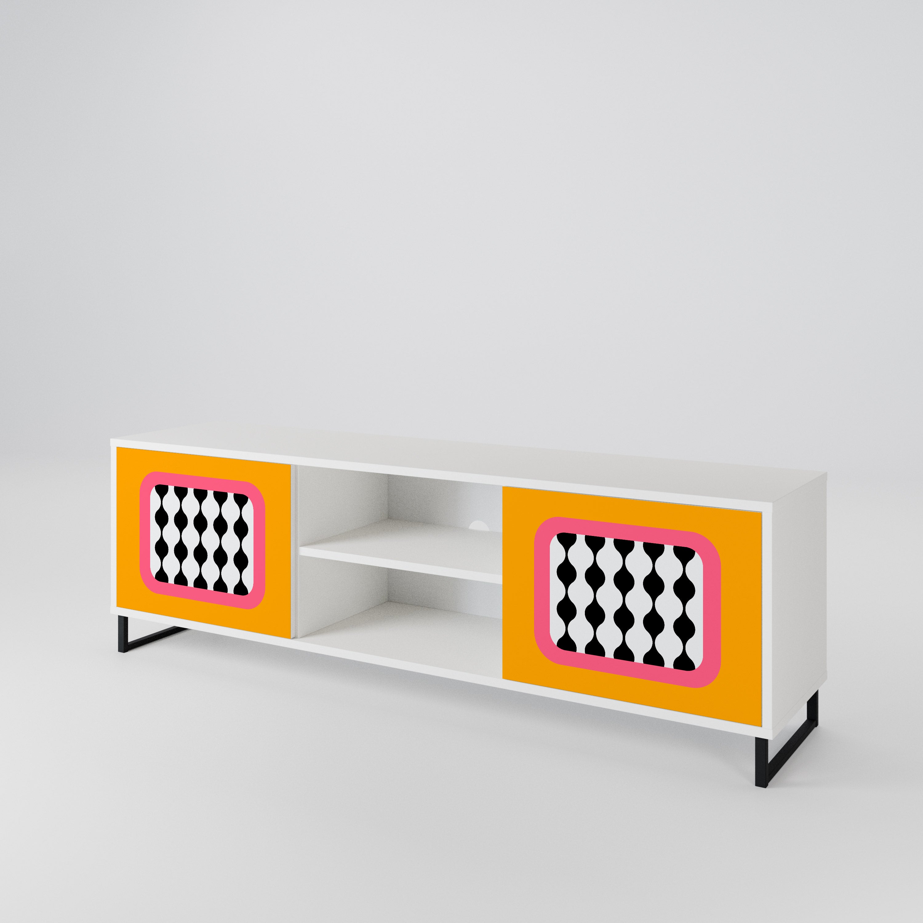 TEARS IN HEAVEN 2-Door TV Cabinet