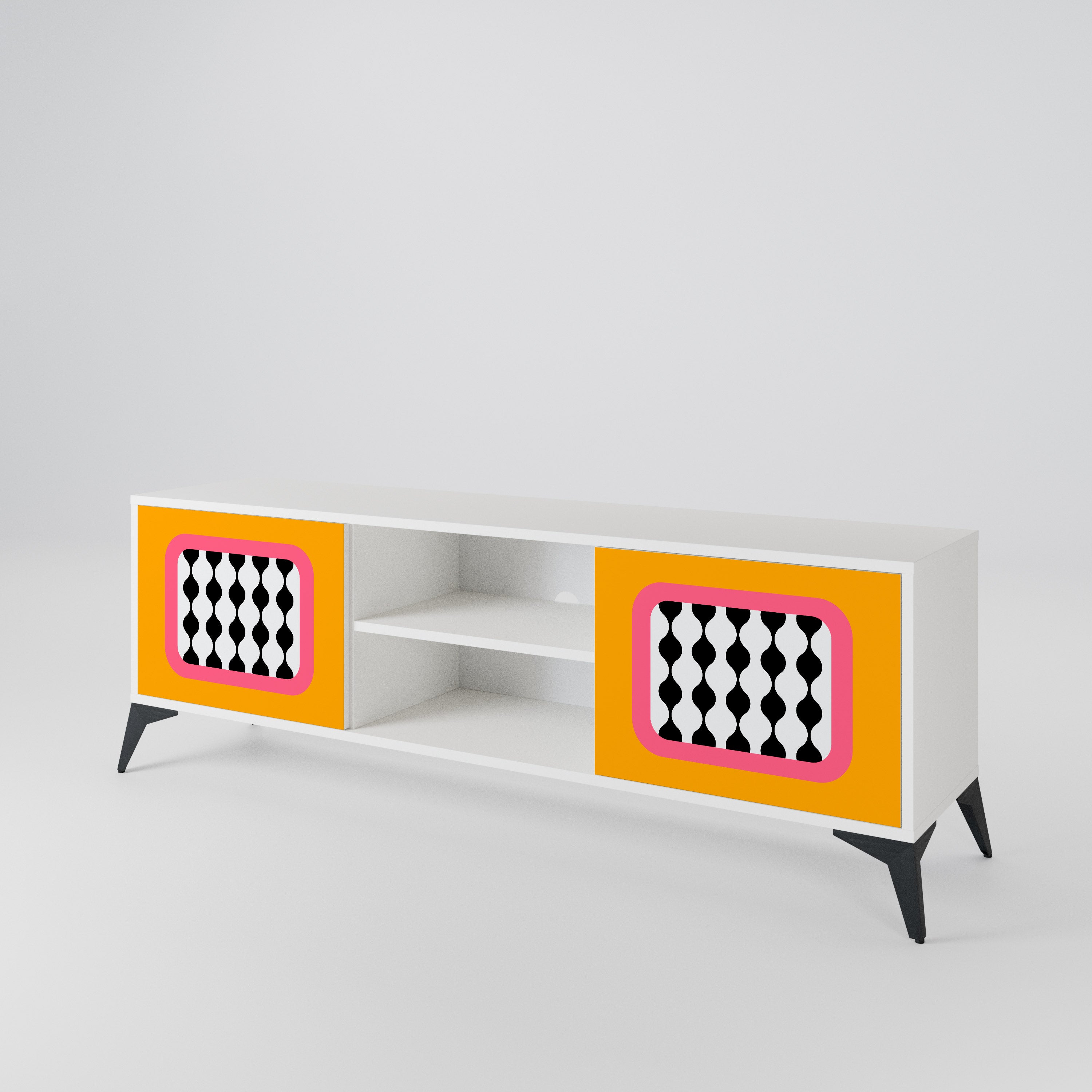 TEARS IN HEAVEN 2-Door TV Cabinet