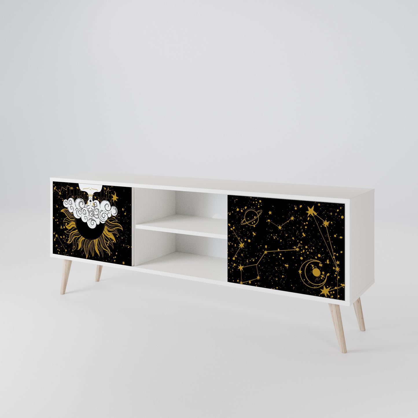 STELLAR CONSTELLATIONS 2-Door TV Cabinet