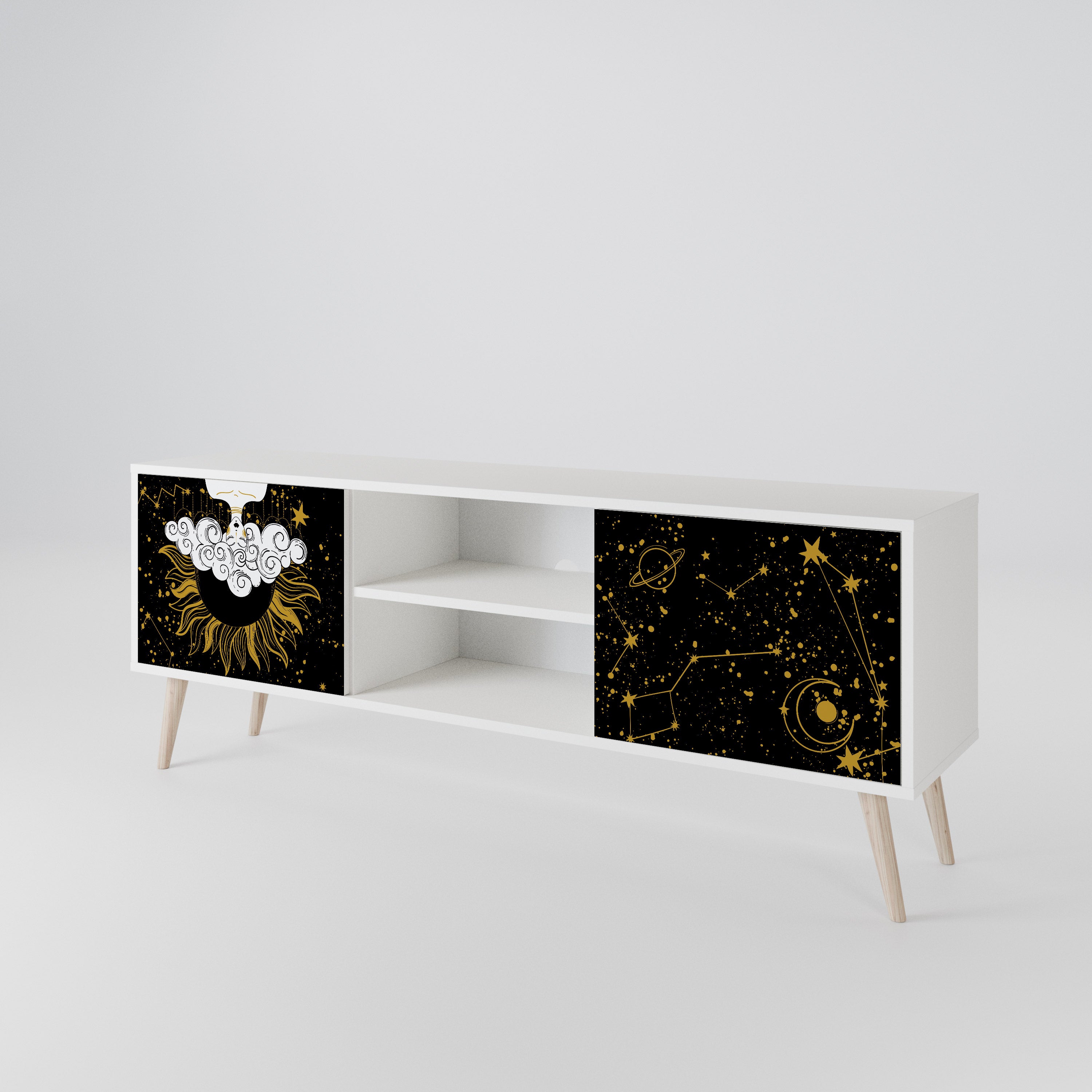 STELLAR CONSTELLATIONS 2-Door TV Cabinet