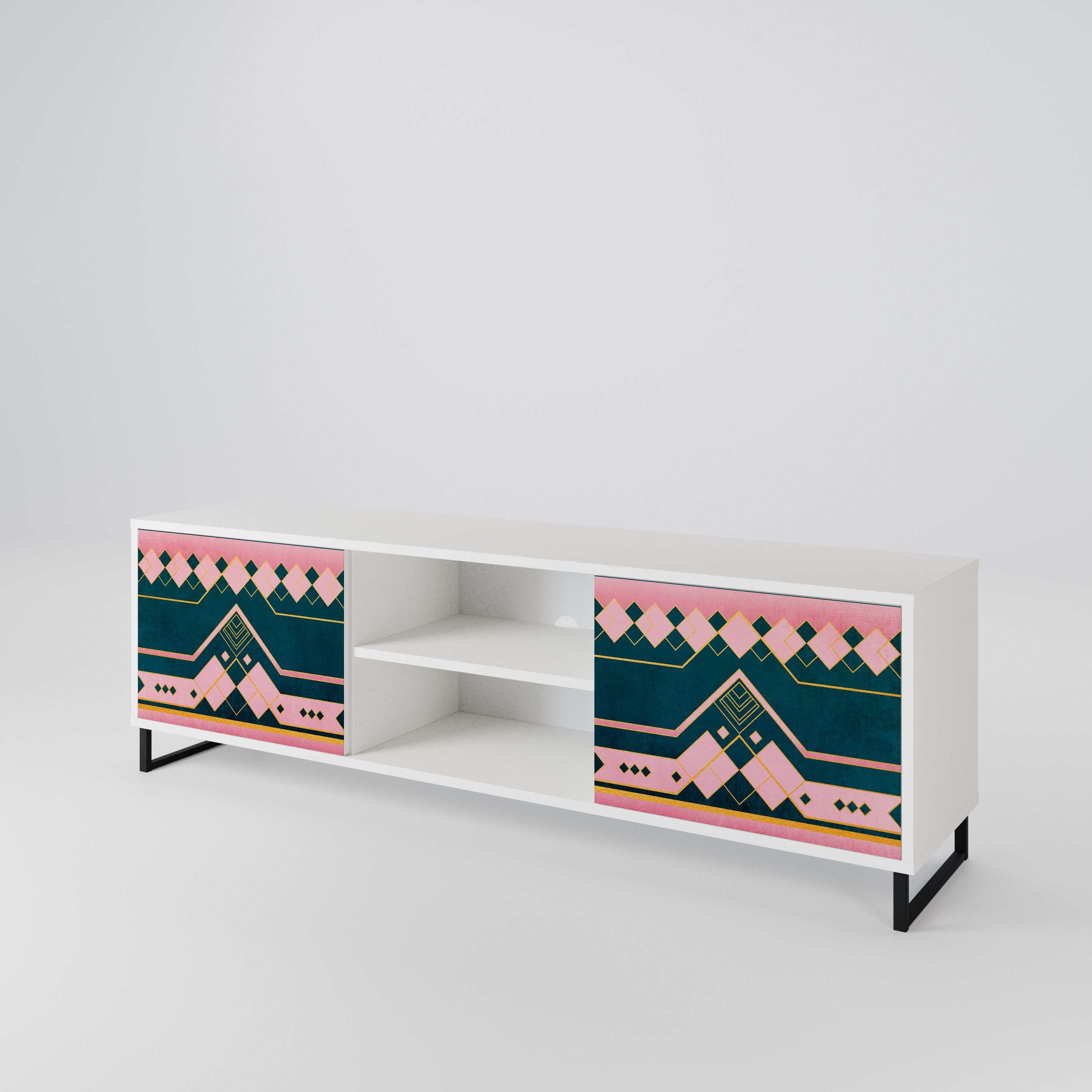 ROYAL COMPOSITION 2-Door TV Cabinet