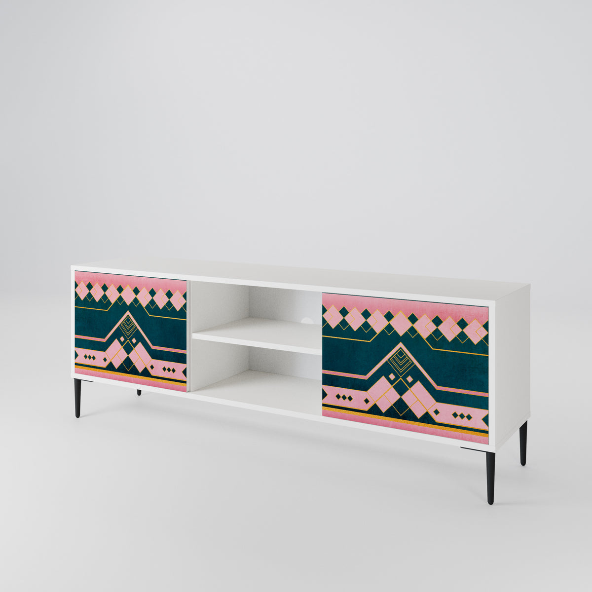 ROYAL COMPOSITION 2-Door TV Cabinet