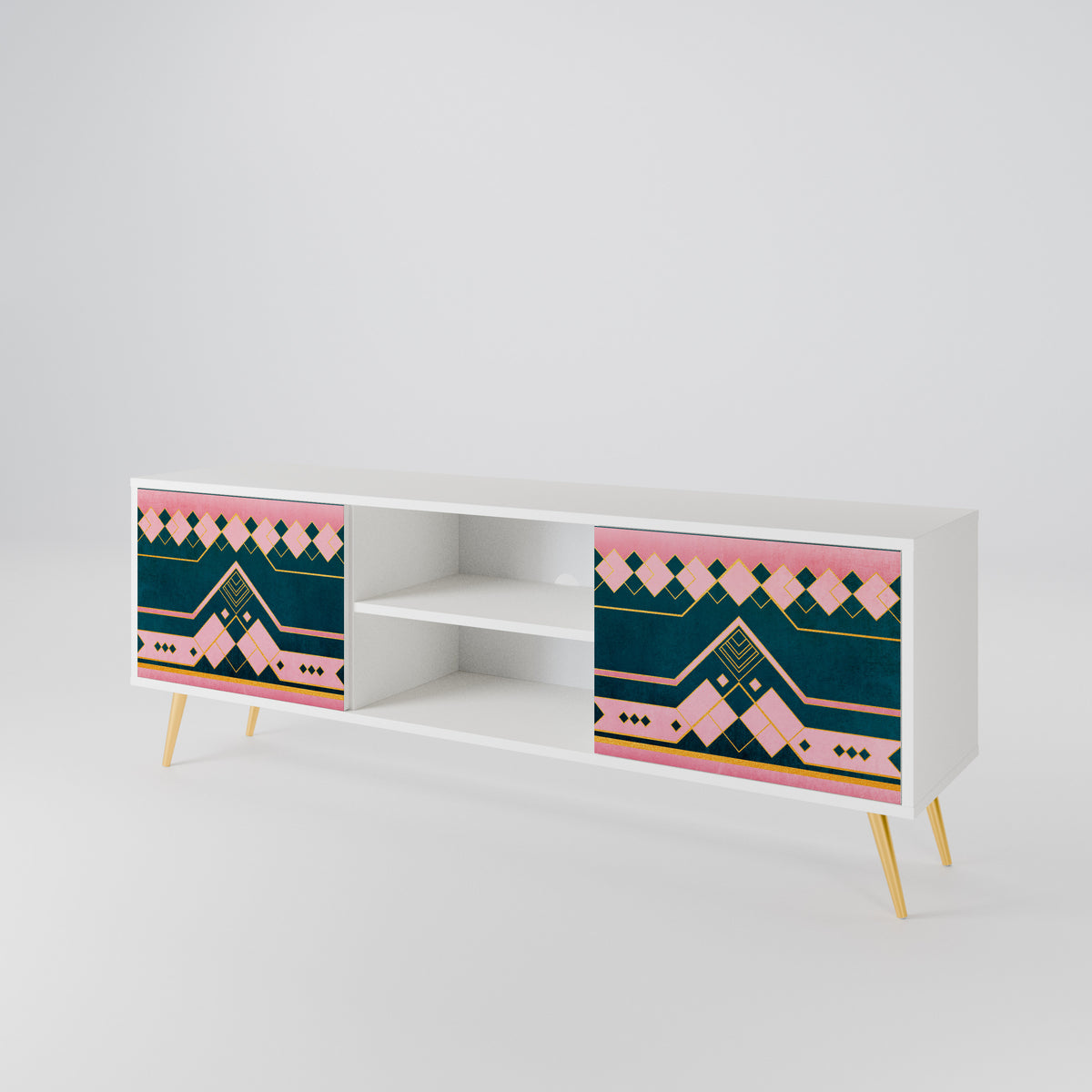 ROYAL COMPOSITION 2-Door TV Cabinet