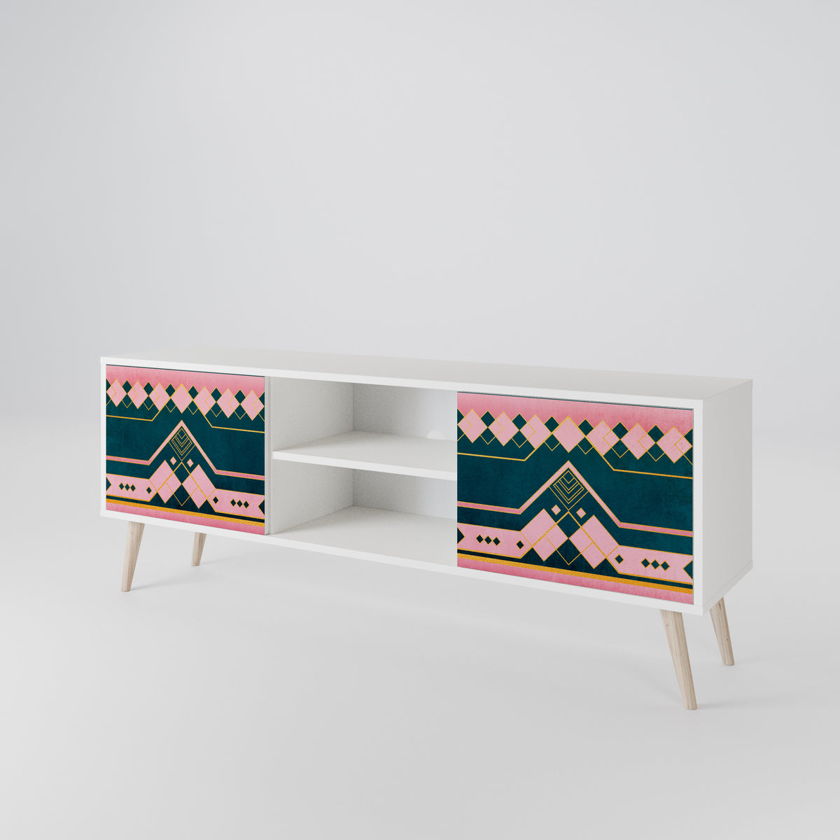 ROYAL COMPOSITION 2-Door TV Cabinet