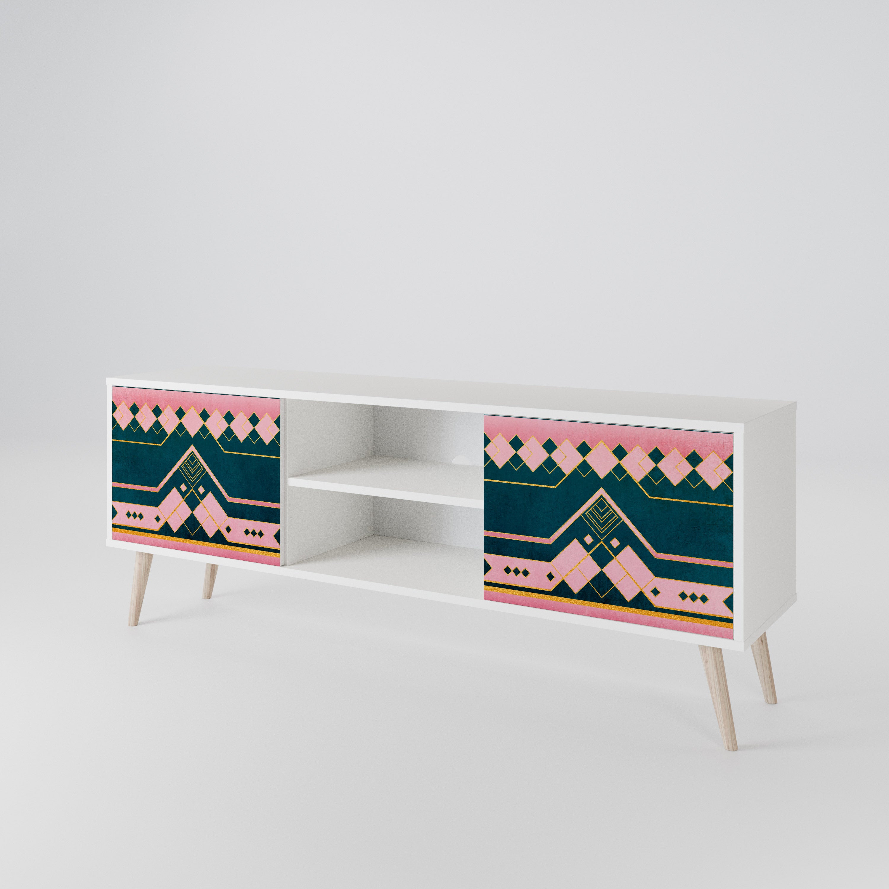 ROYAL COMPOSITION 2-Door TV Cabinet