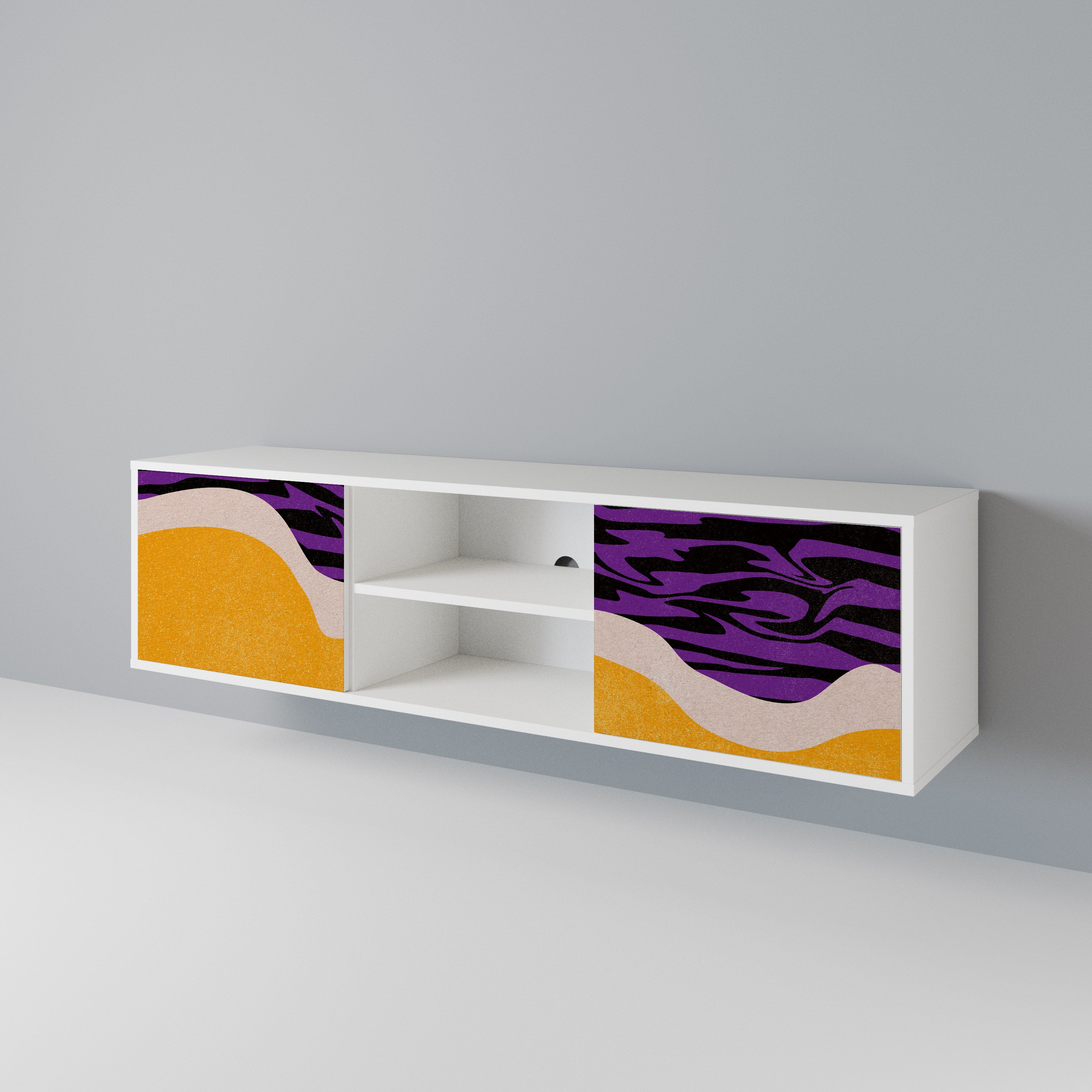 INDEPENDENT BORDER 2-Door TV Cabinet