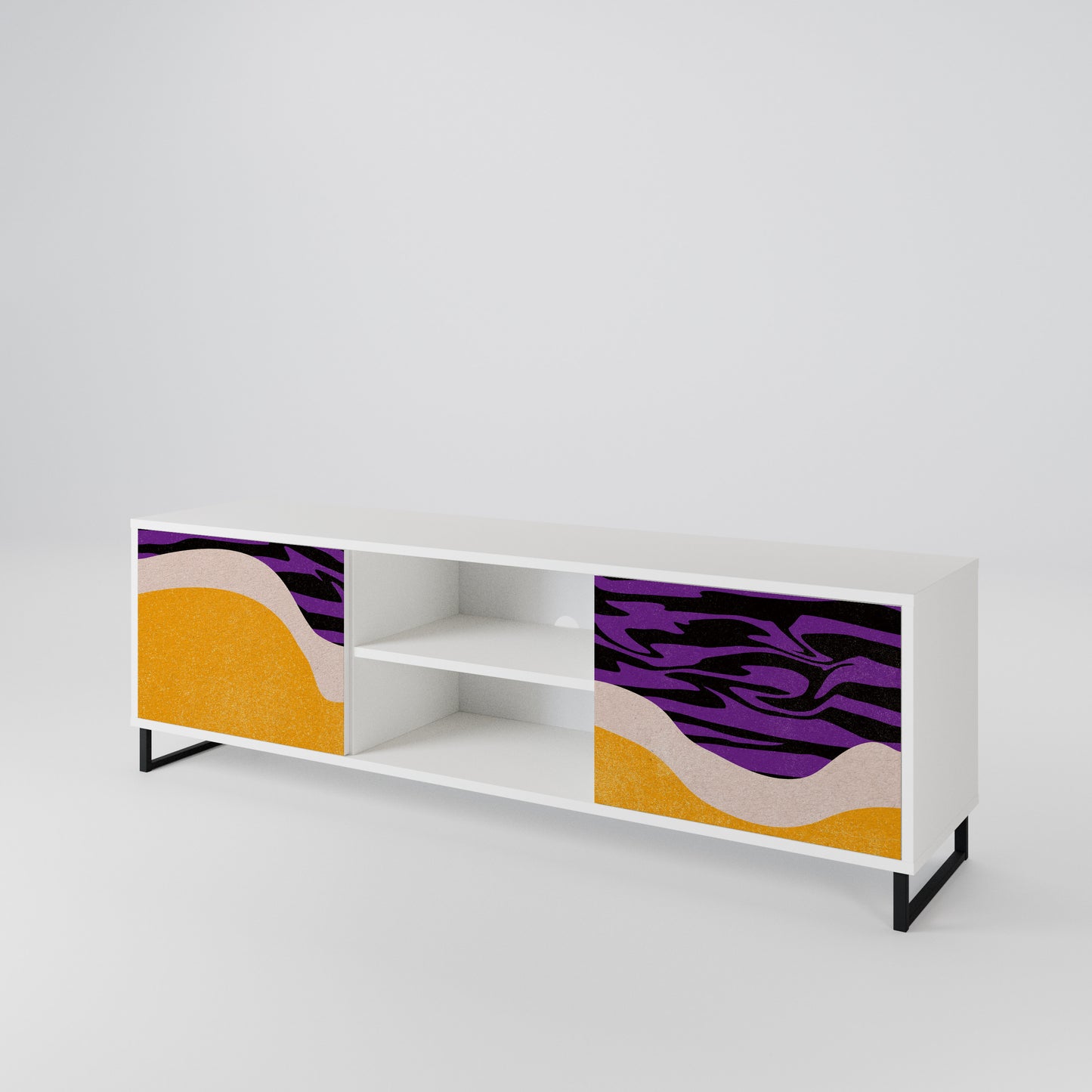 INDEPENDENT BORDER 2-Door TV Cabinet
