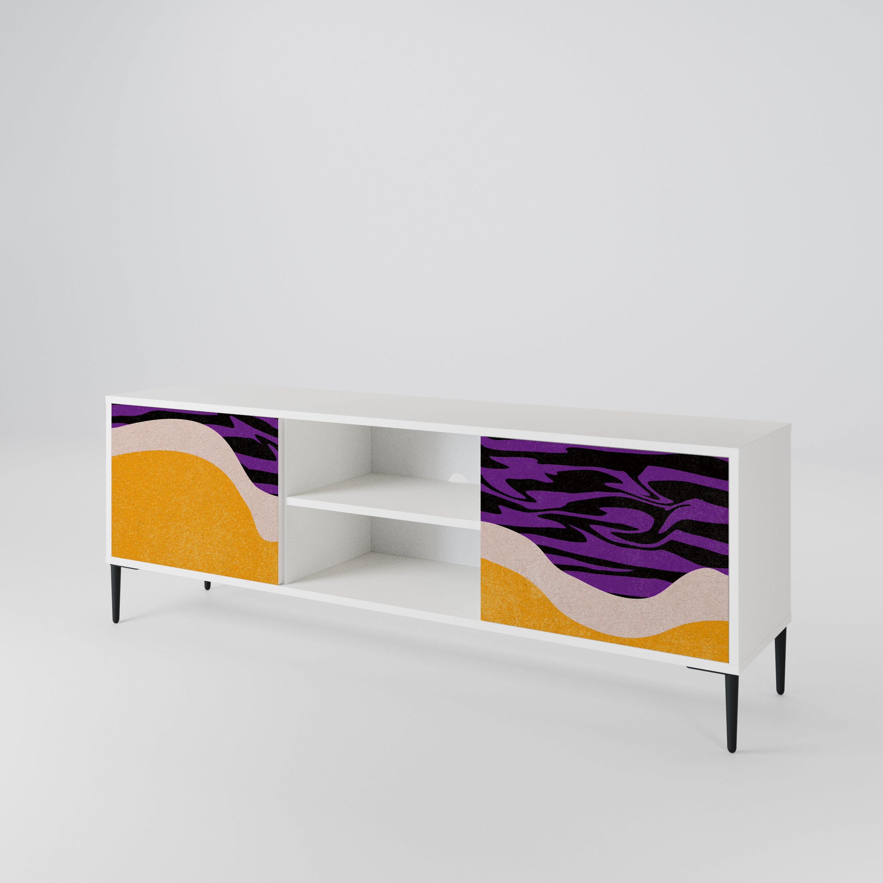 INDEPENDENT BORDER 2-Door TV Cabinet
