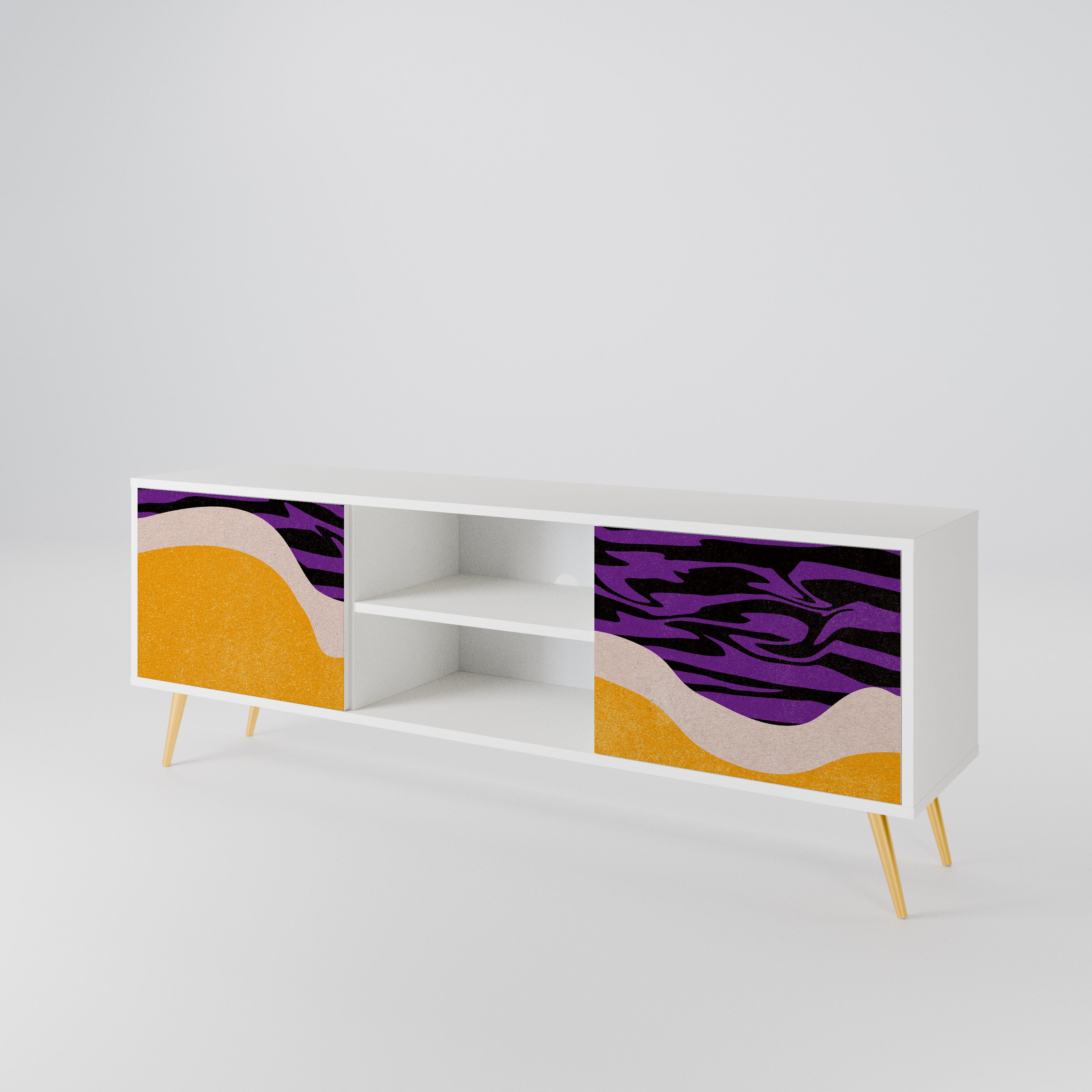 INDEPENDENT BORDER 2-Door TV Cabinet