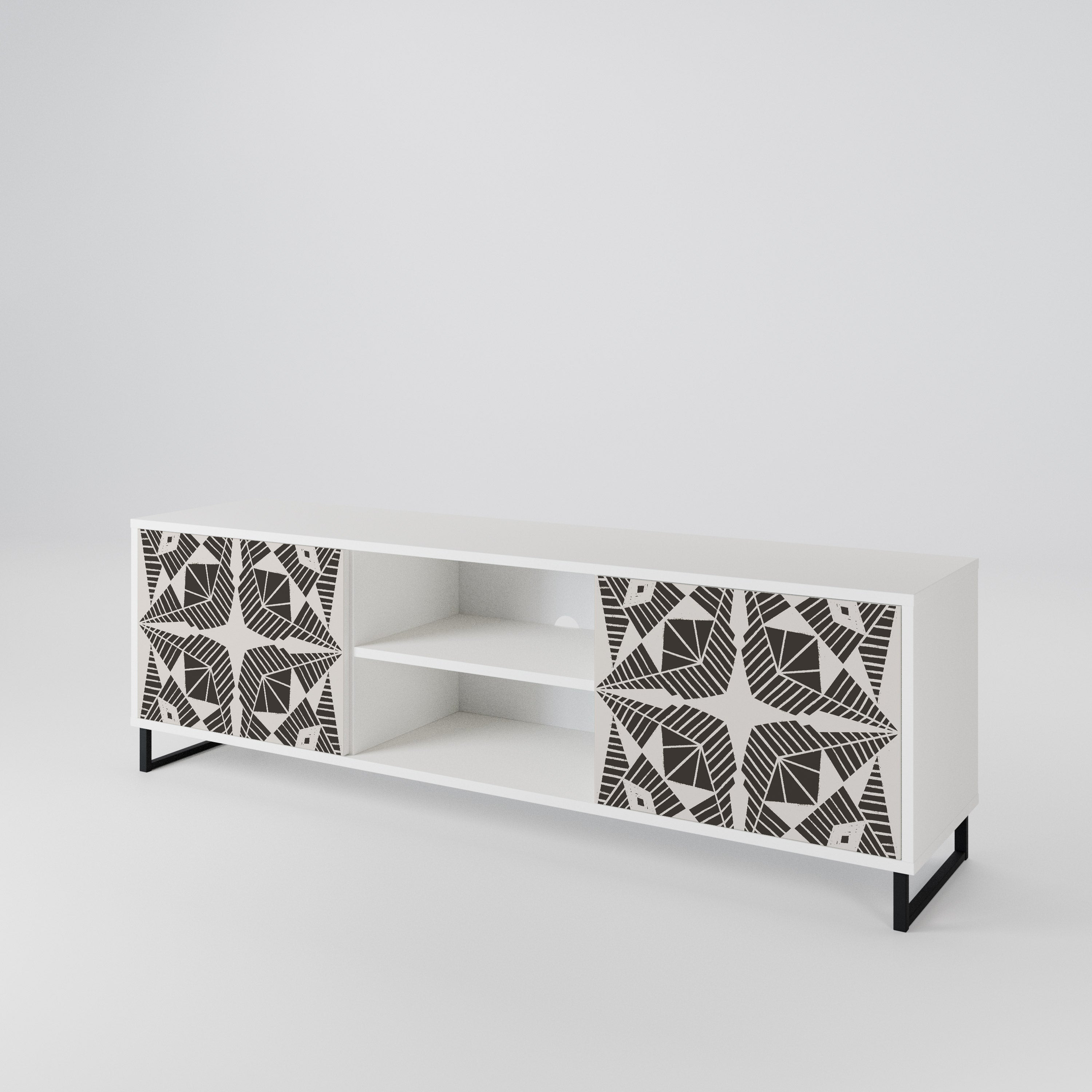 MONOCHROME NEXUS 2-Door TV Cabinet