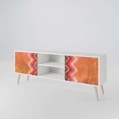 INDIAN FOLK 2-Door TV Cabinet