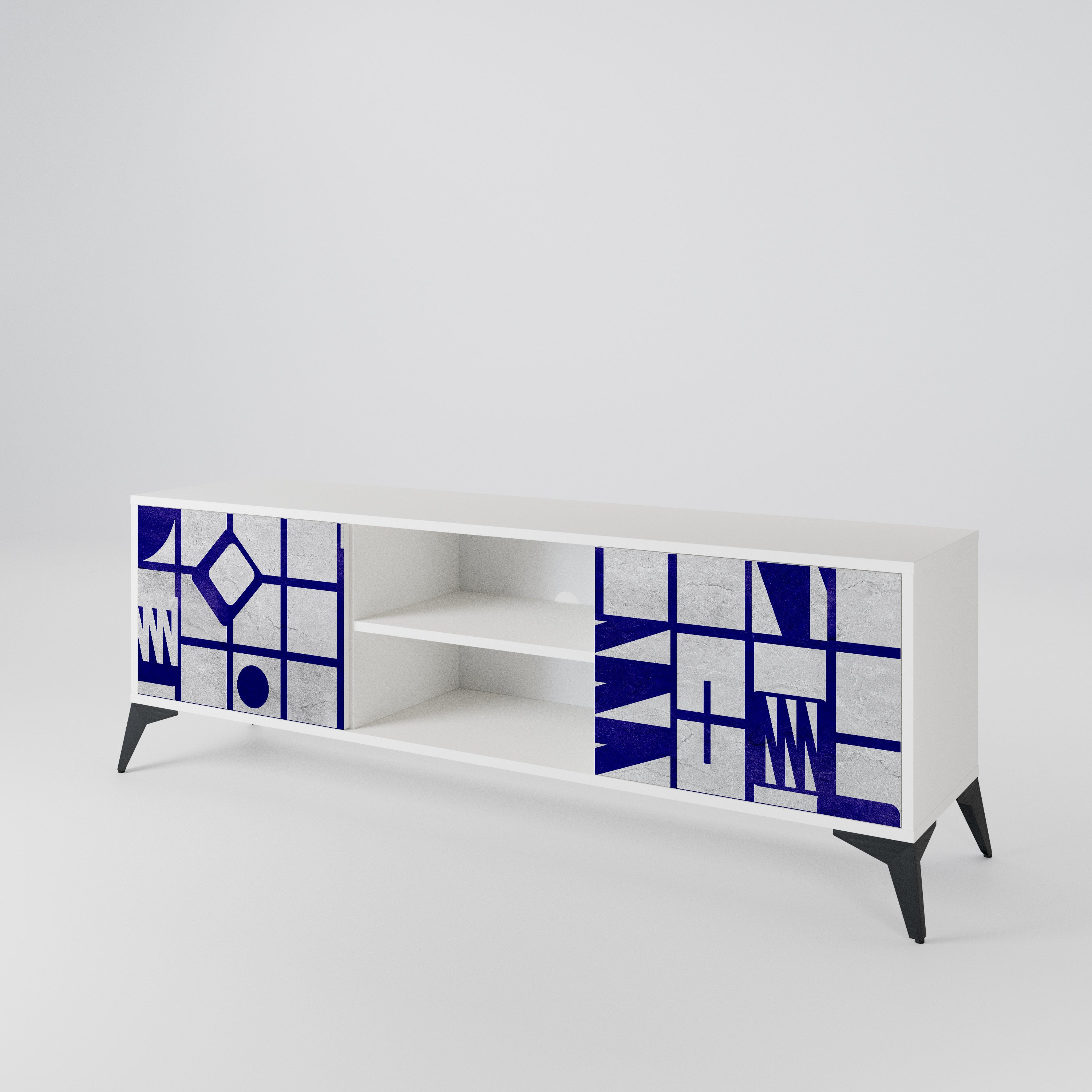 THE RIGHT PLACES 2-Door TV Cabinet