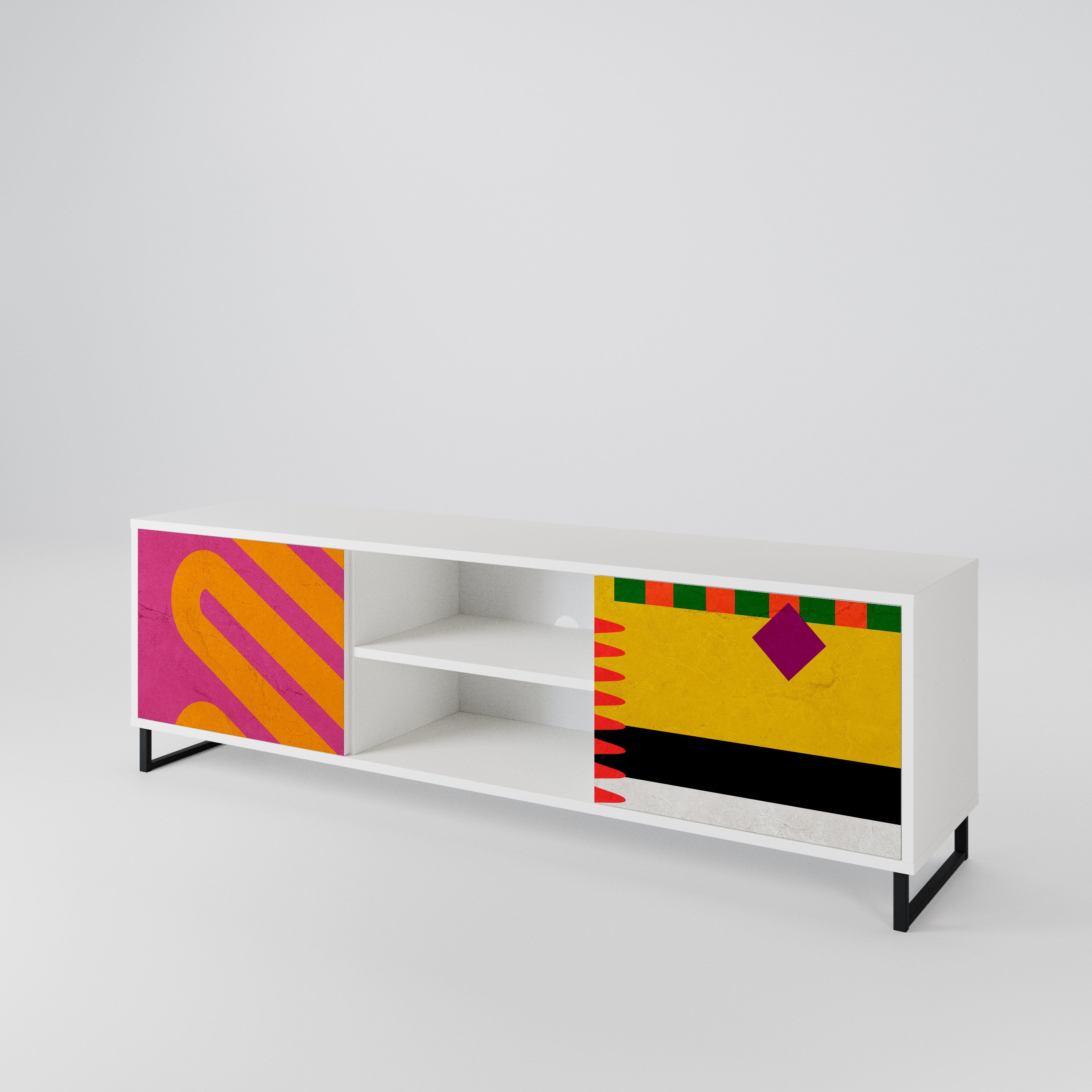 VIVID ART 2-Door TV Cabinet