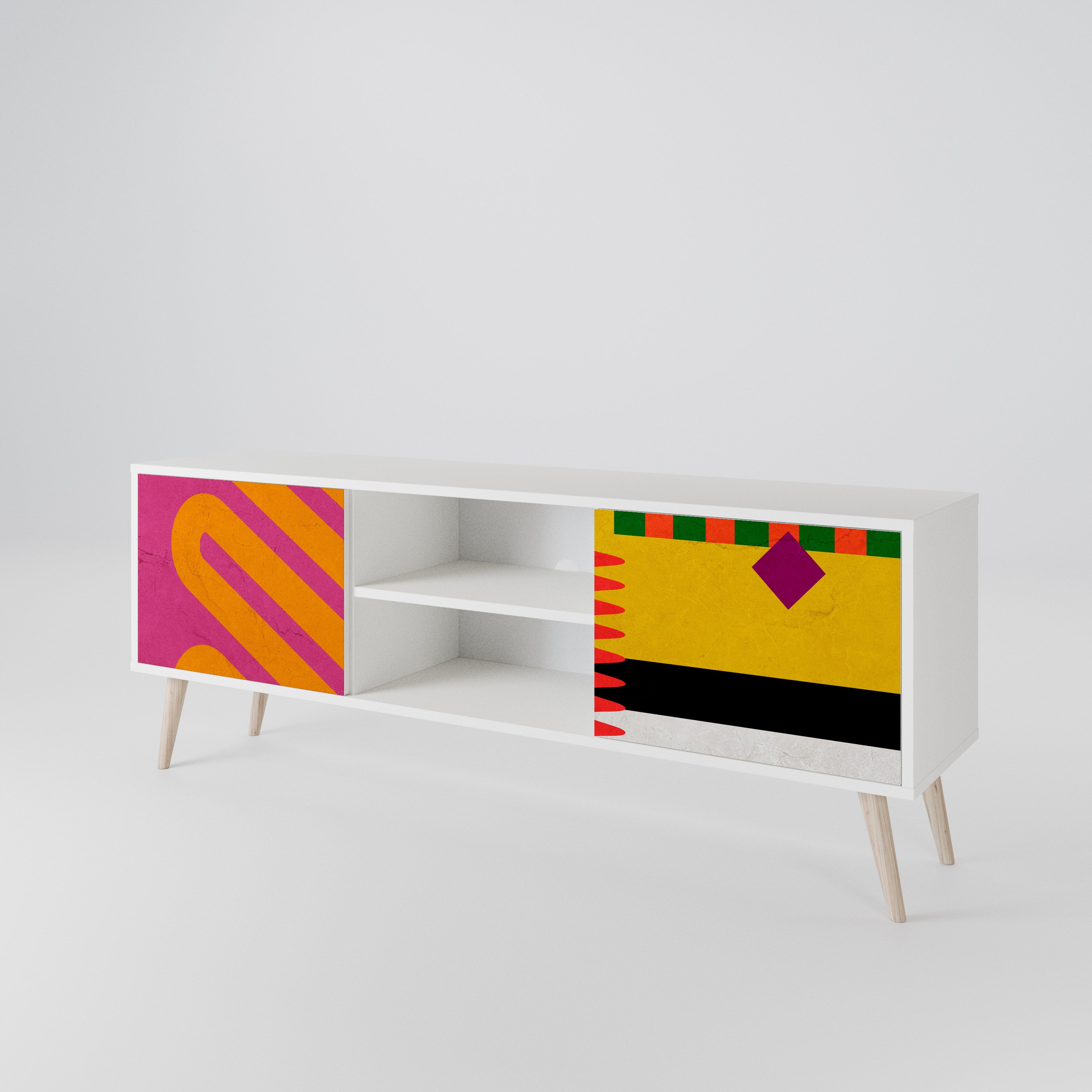 VIVID ART 2-Door TV Cabinet
