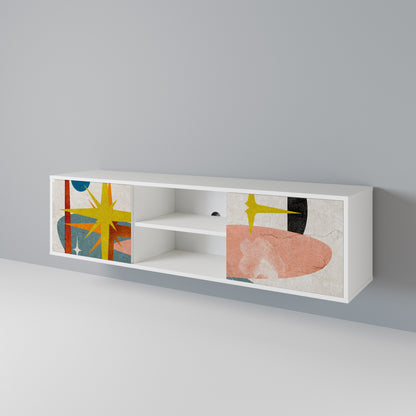 INTERSTELLAR VIBES 2-Door TV Cabinet