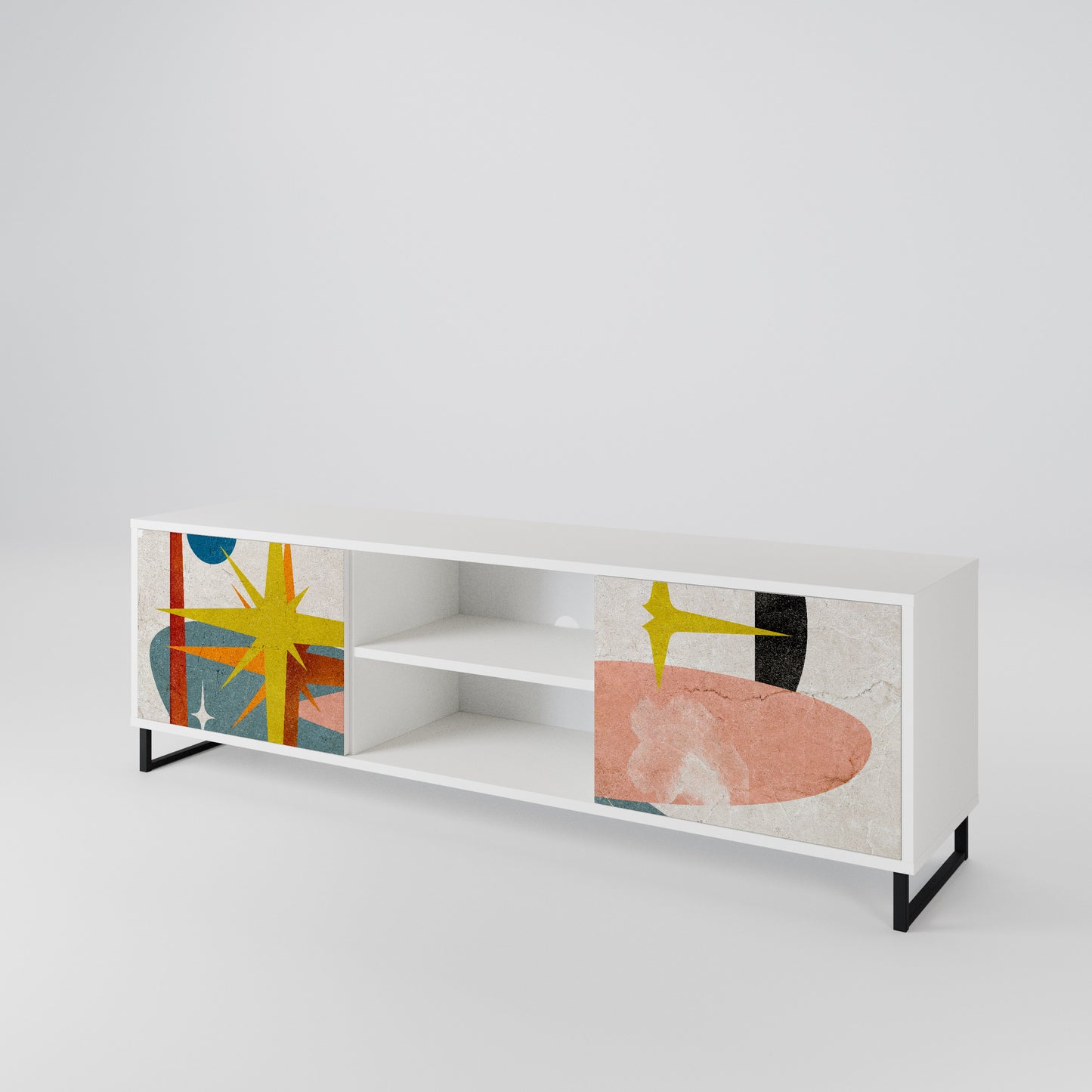 INTERSTELLAR VIBES 2-Door TV Cabinet