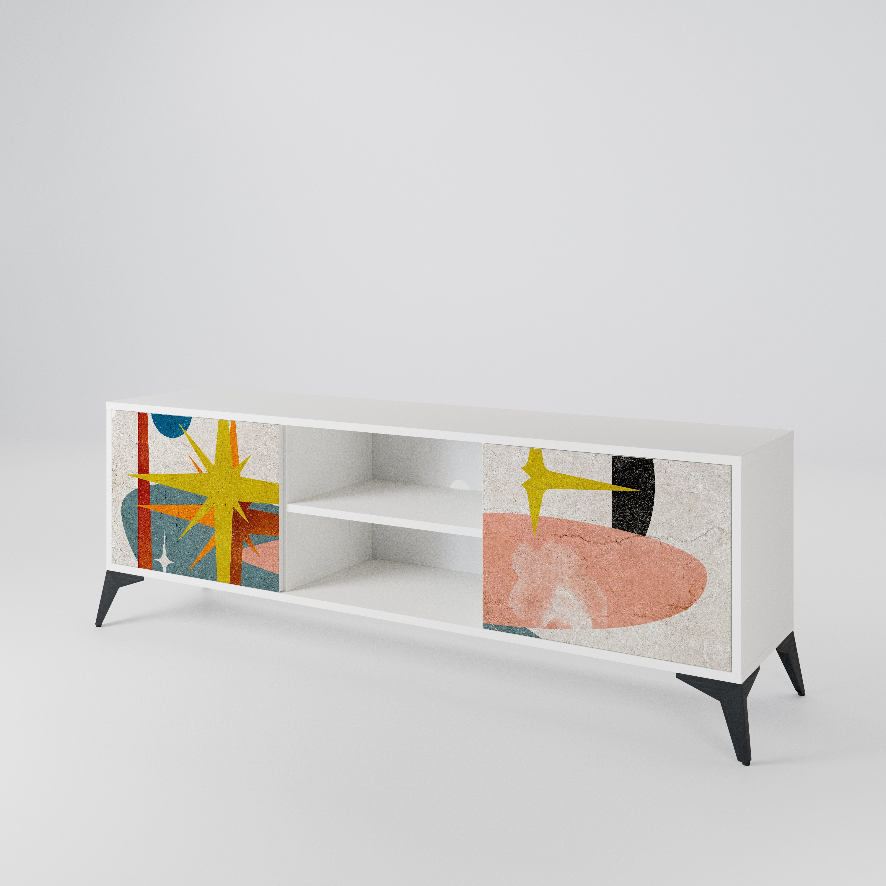 INTERSTELLAR VIBES 2-Door TV Cabinet
