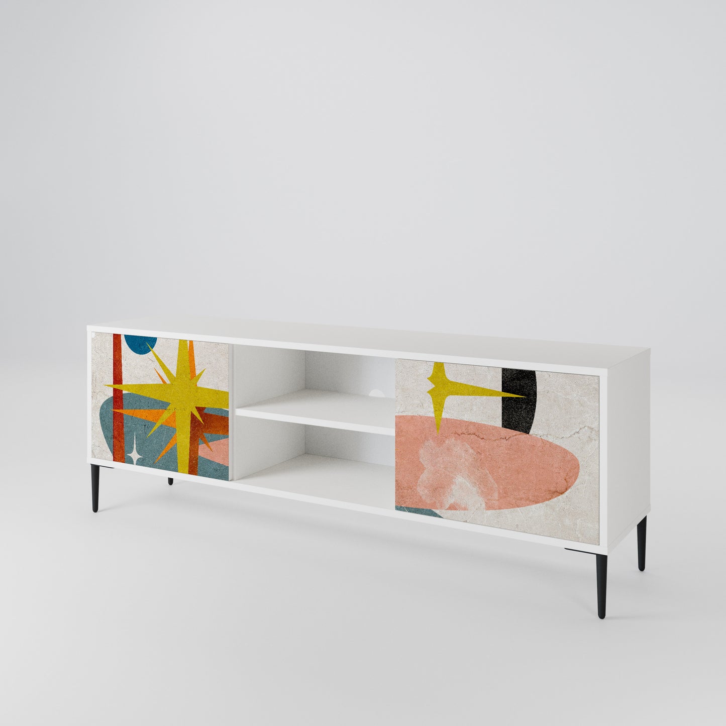 INTERSTELLAR VIBES 2-Door TV Cabinet