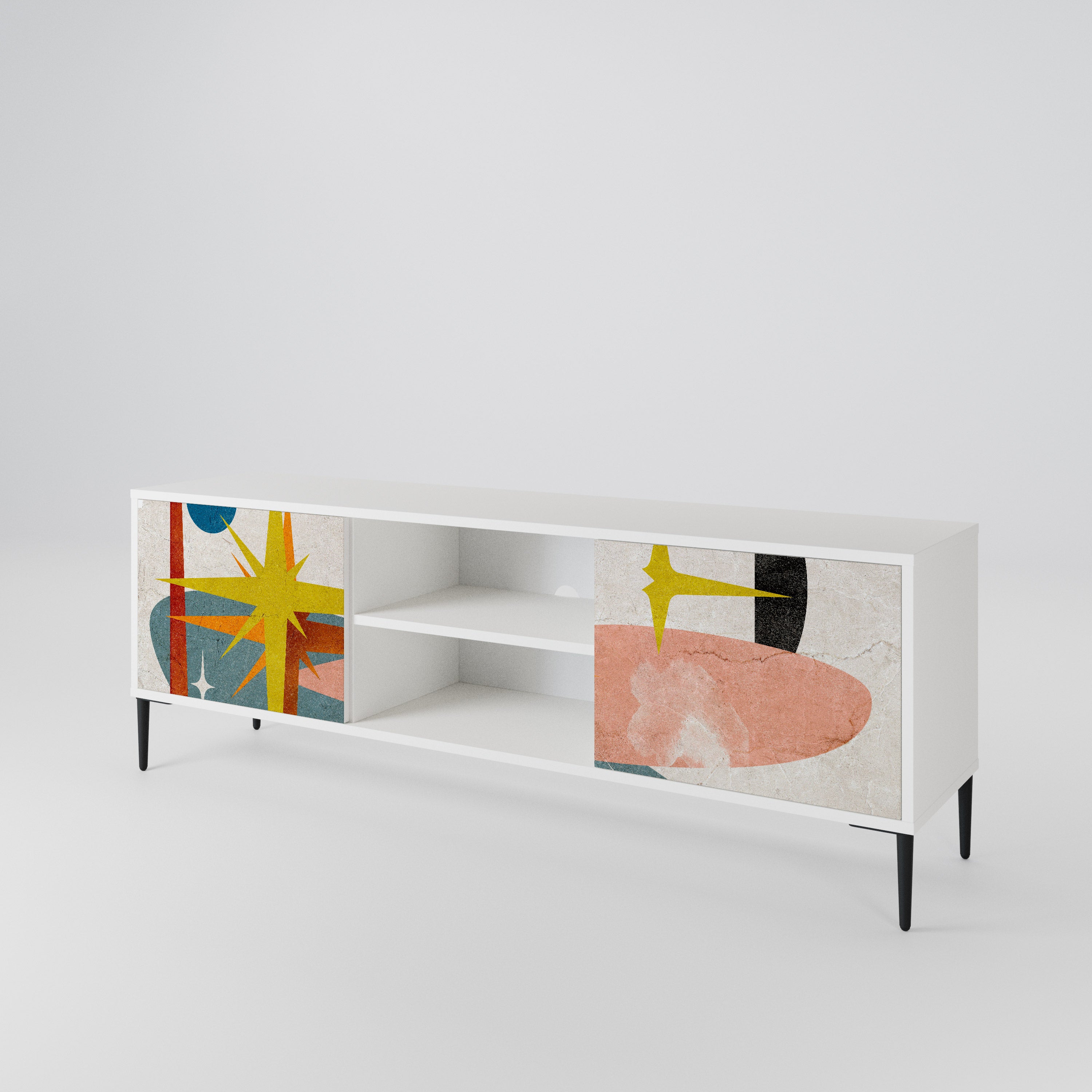 INTERSTELLAR VIBES 2-Door TV Cabinet