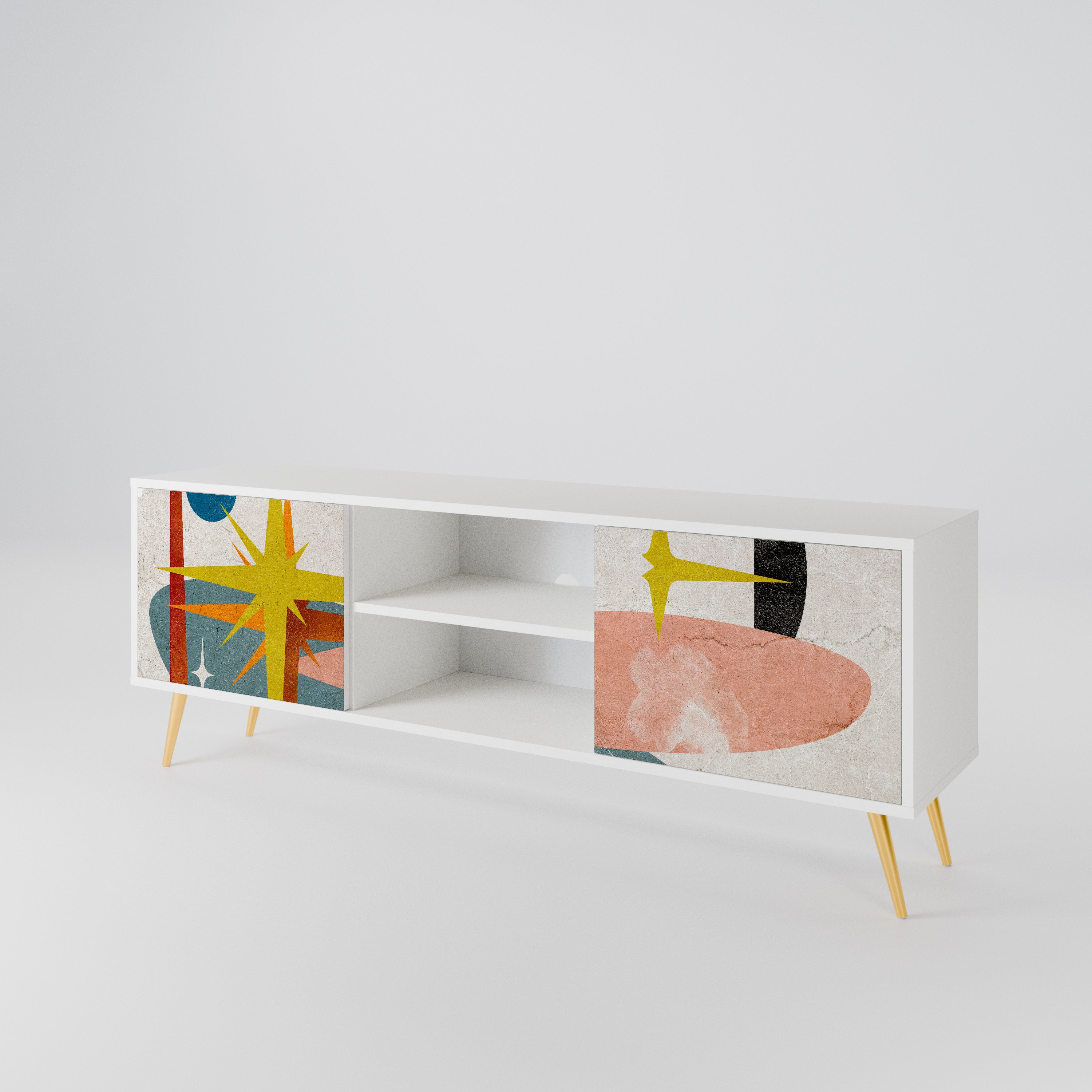 INTERSTELLAR VIBES 2-Door TV Cabinet