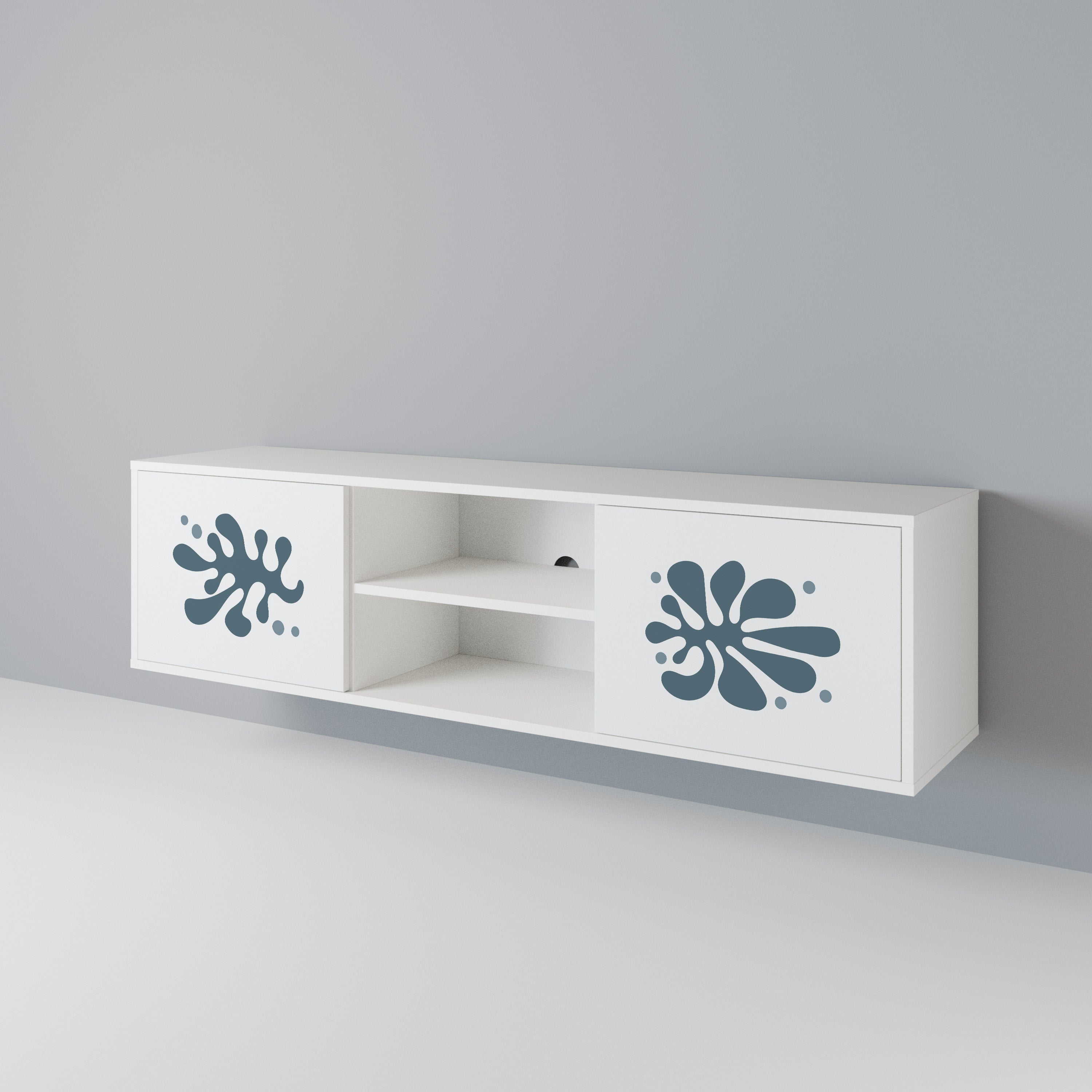 WONDERLAND VEGETATION 2-Door TV Cabinet