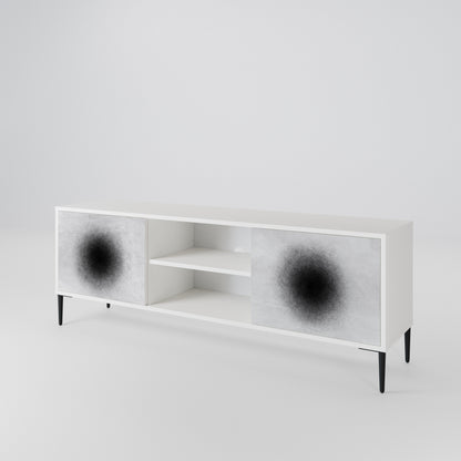 BLACK HOLE 2-Door TV Cabinet