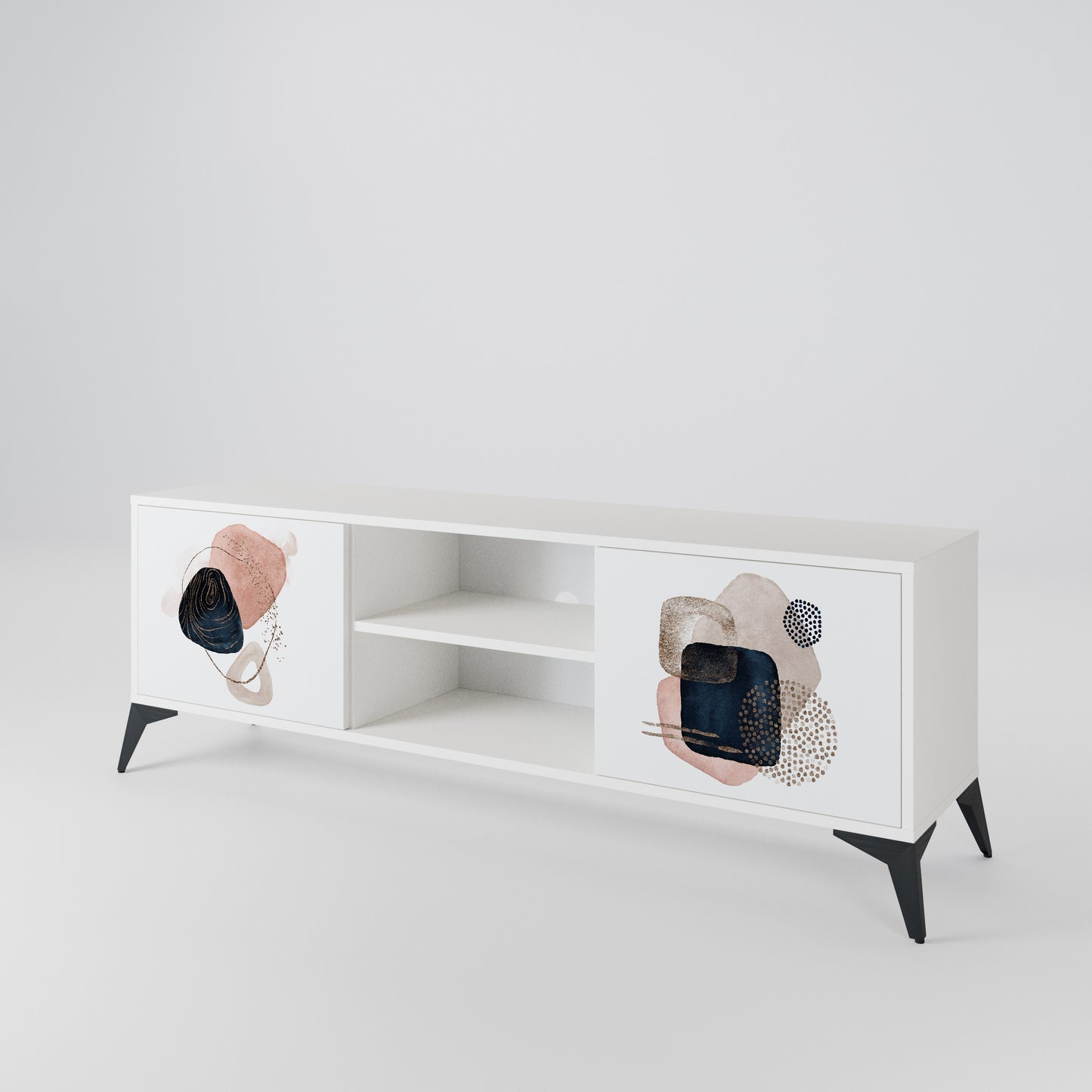 COLORFUL SHAPES 2-Door TV Cabinet