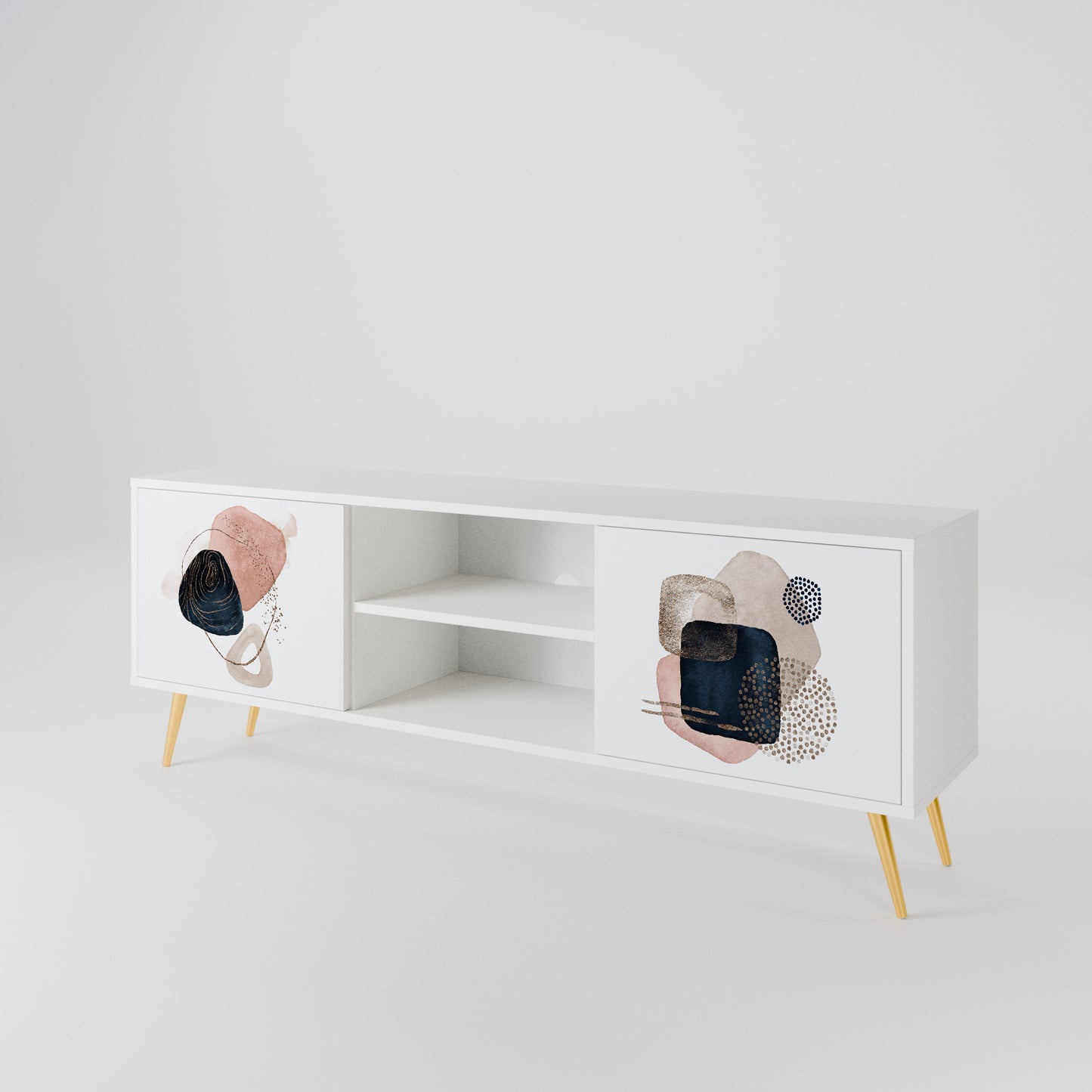 COLORFUL SHAPES 2-Door TV Cabinet