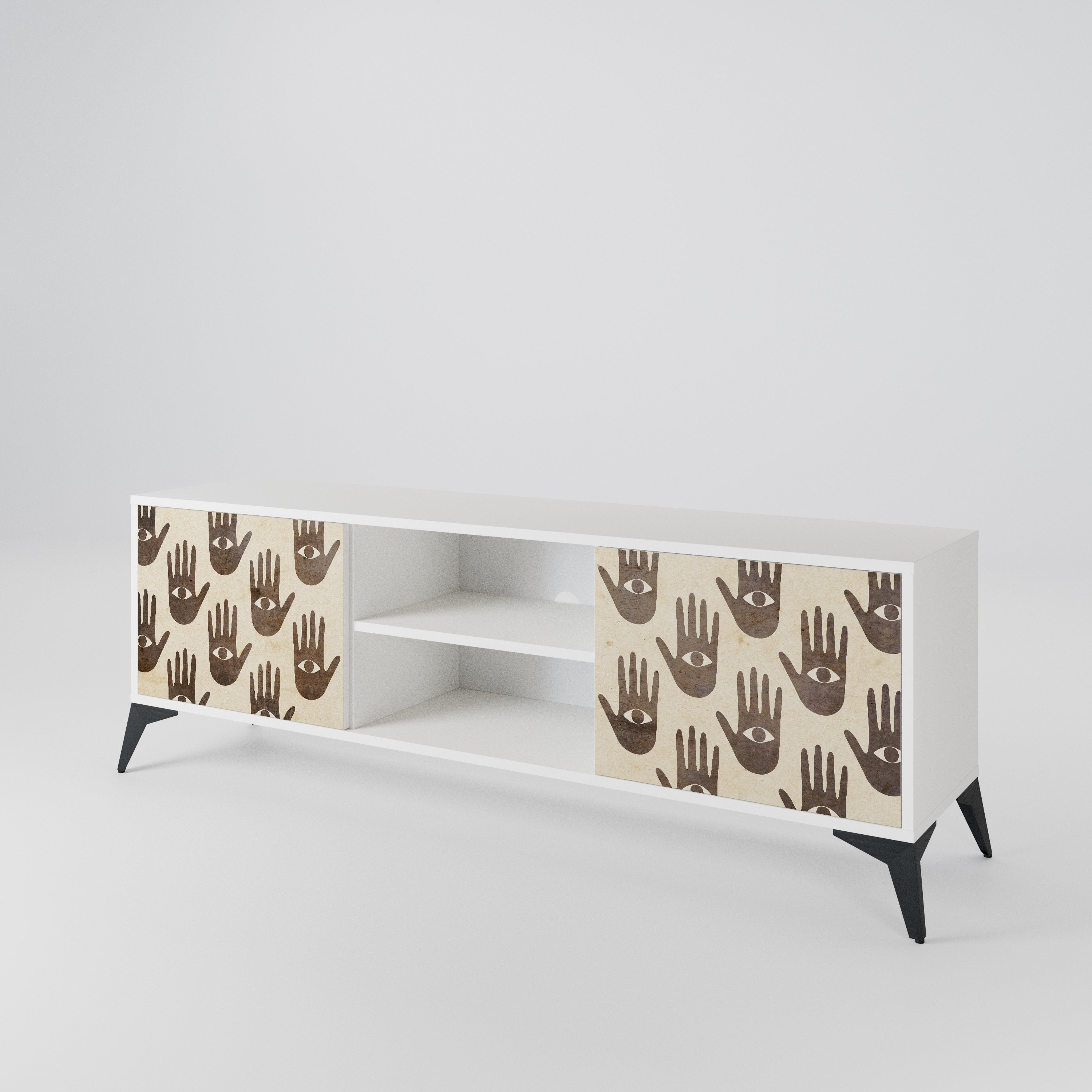 SEE MORE 2-Door TV Cabinet