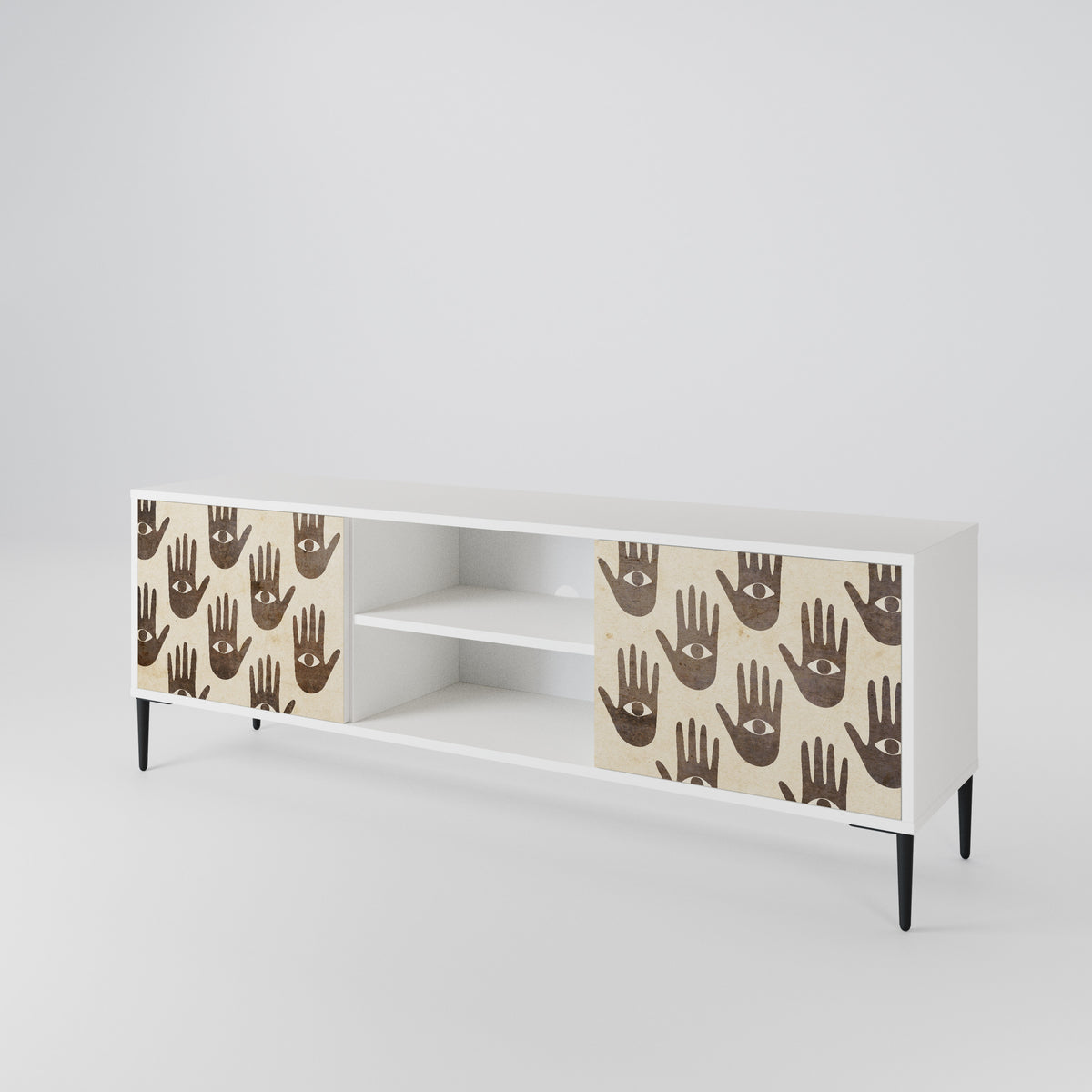 SEE MORE 2-Door TV Cabinet