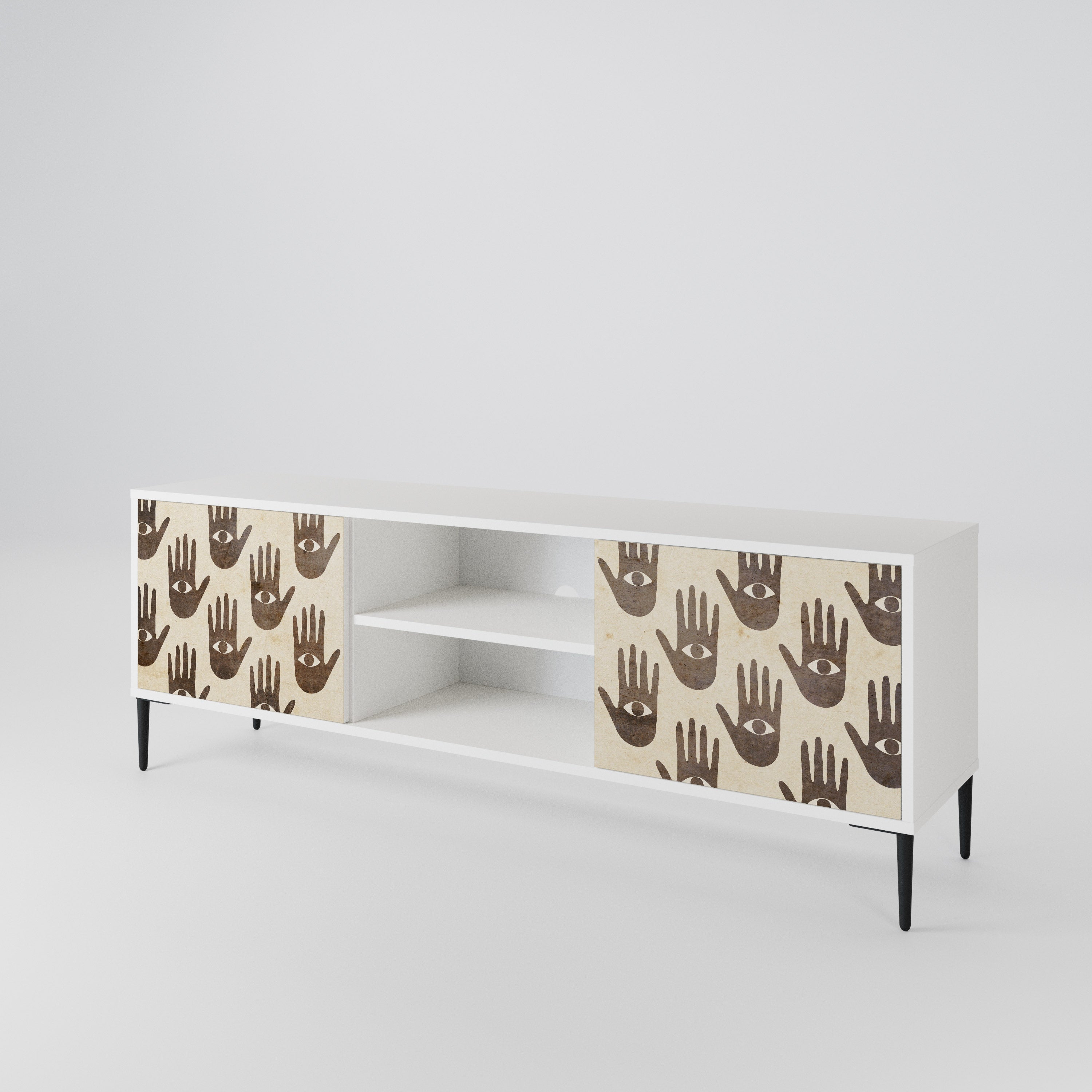 SEE MORE 2-Door TV Cabinet